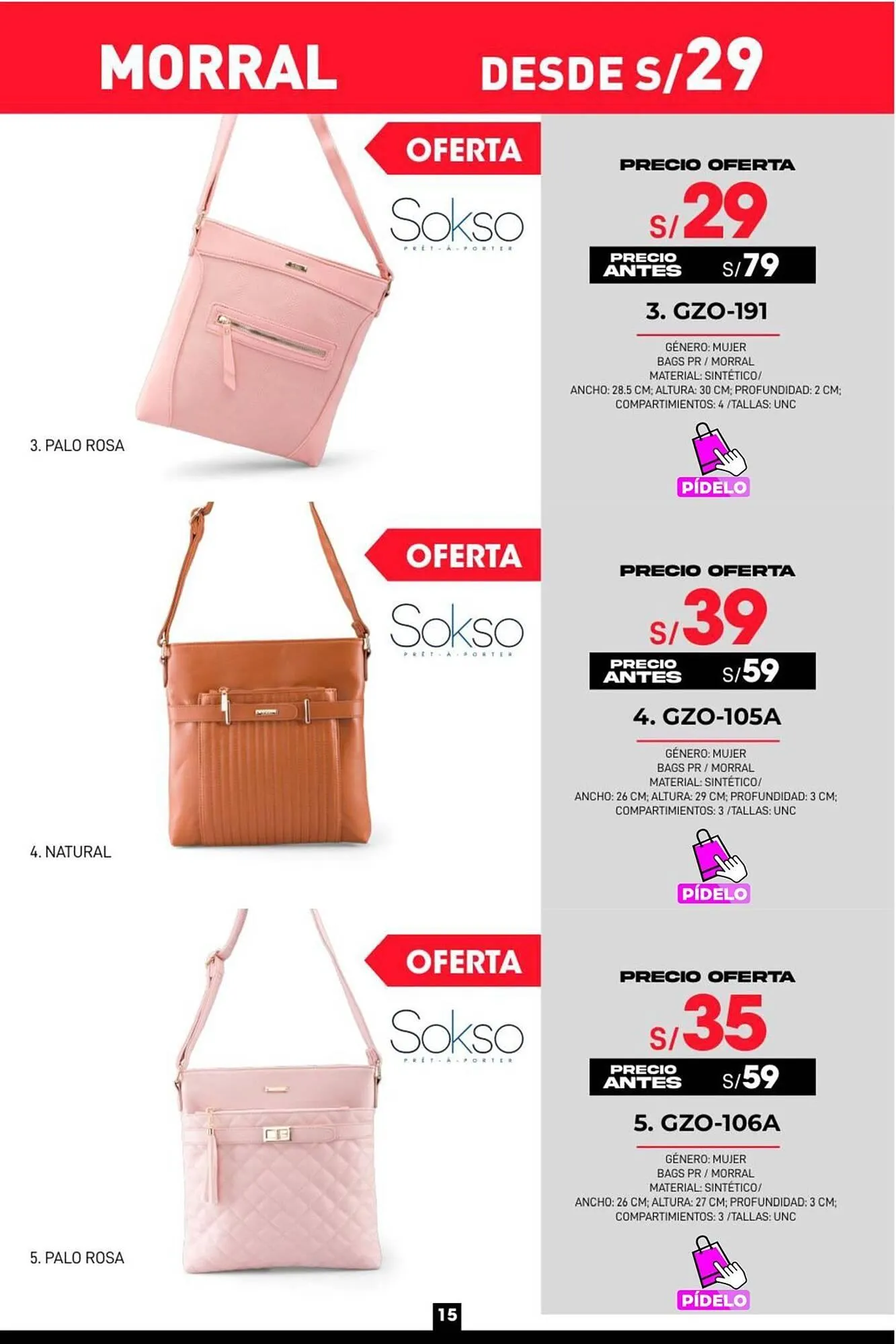 Catalogo de Catálogo Sokso 27 de marzo al 13 de abril 2025 - Pag 15