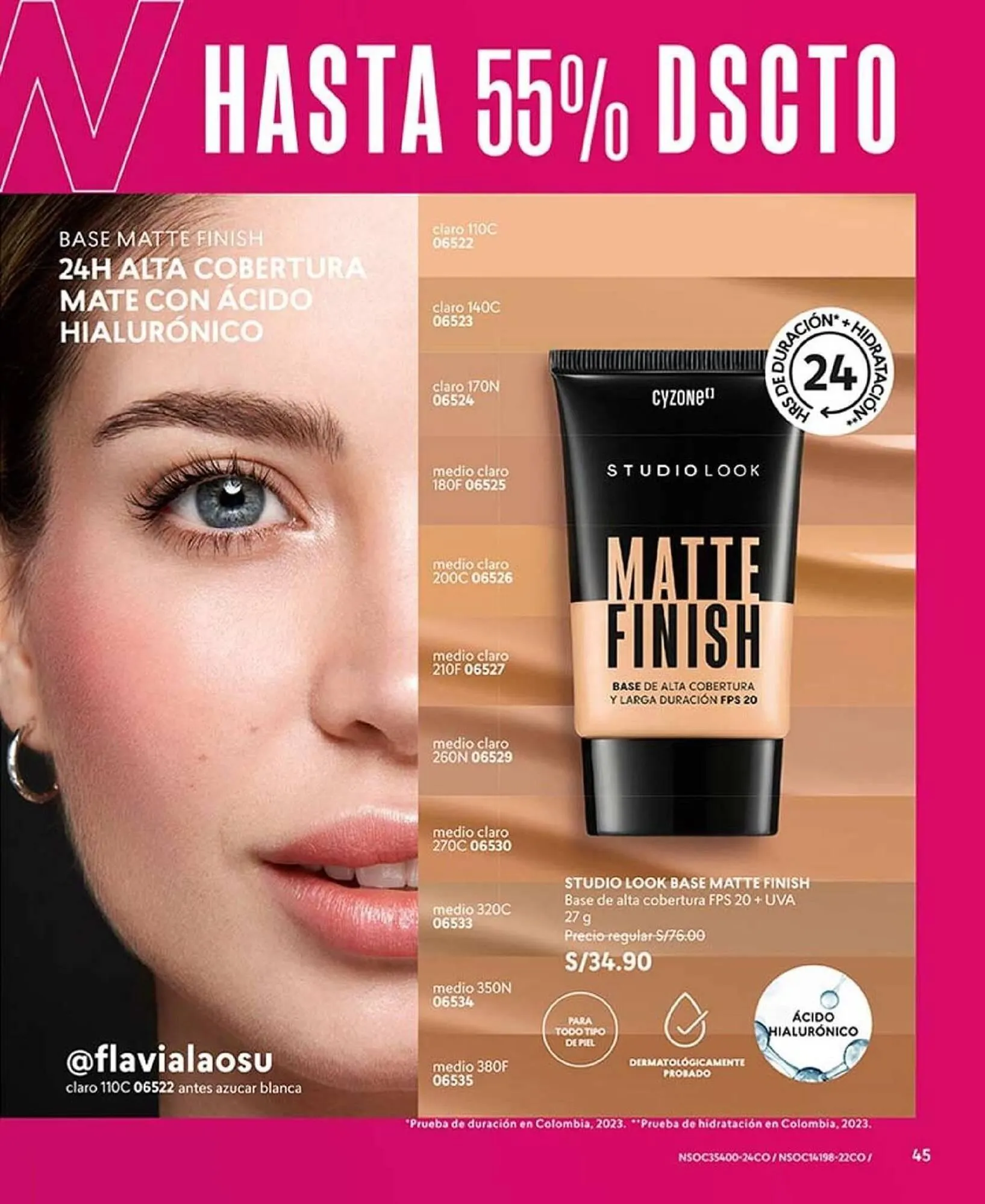 Catalogo de Catálogo Cyzone 11 de setiembre al 30 de setiembre 2025 - Pag 45