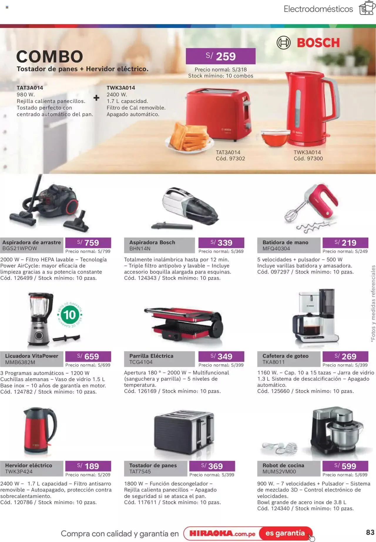 Catalogo de Catálogo Hiraoka 8 de julio al 31 de julio 2023 - Pag 83