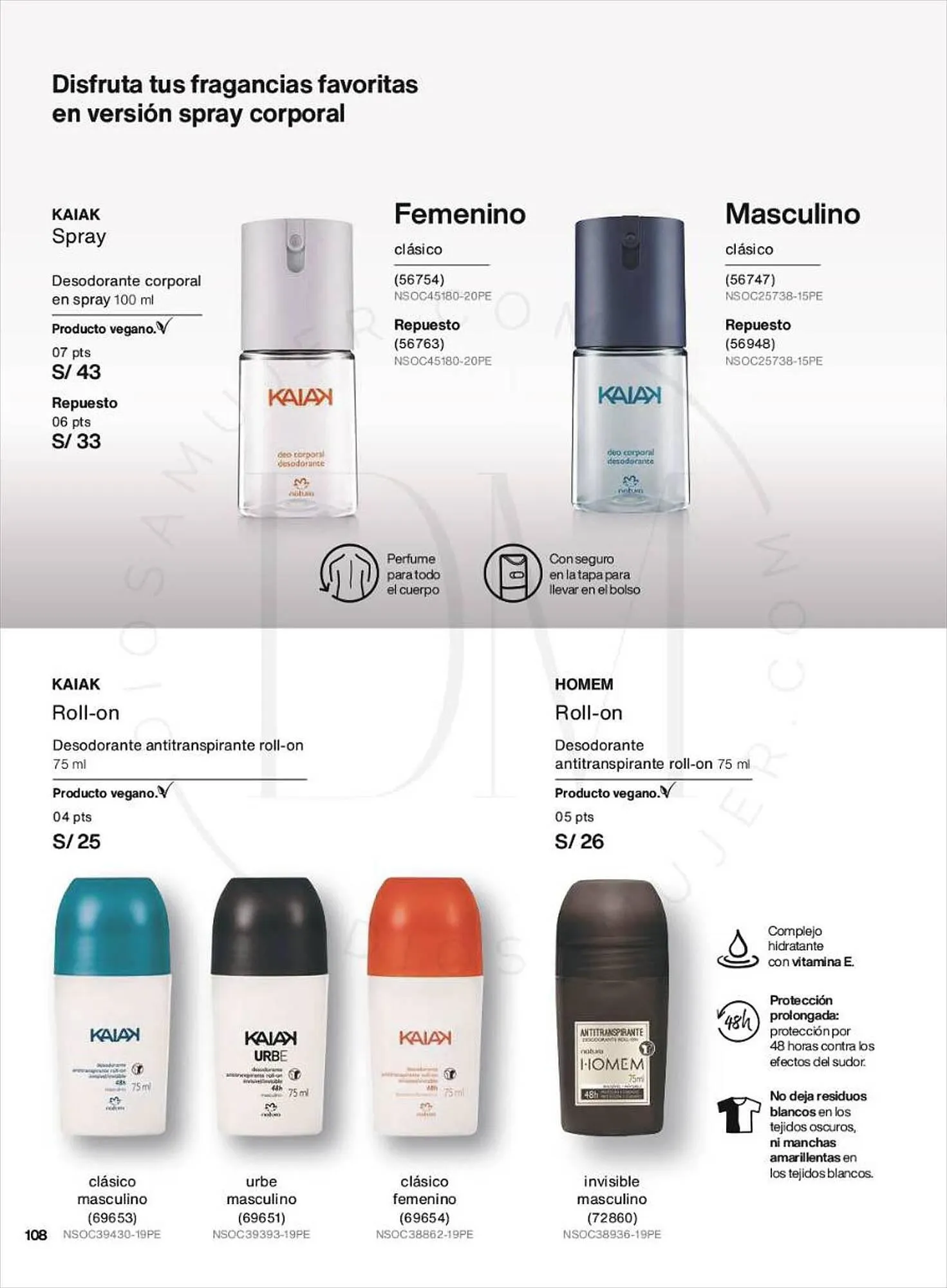 Catalogo de Catálogo Natura 5 de setiembre al 14 de setiembre 2023 - Pag 108