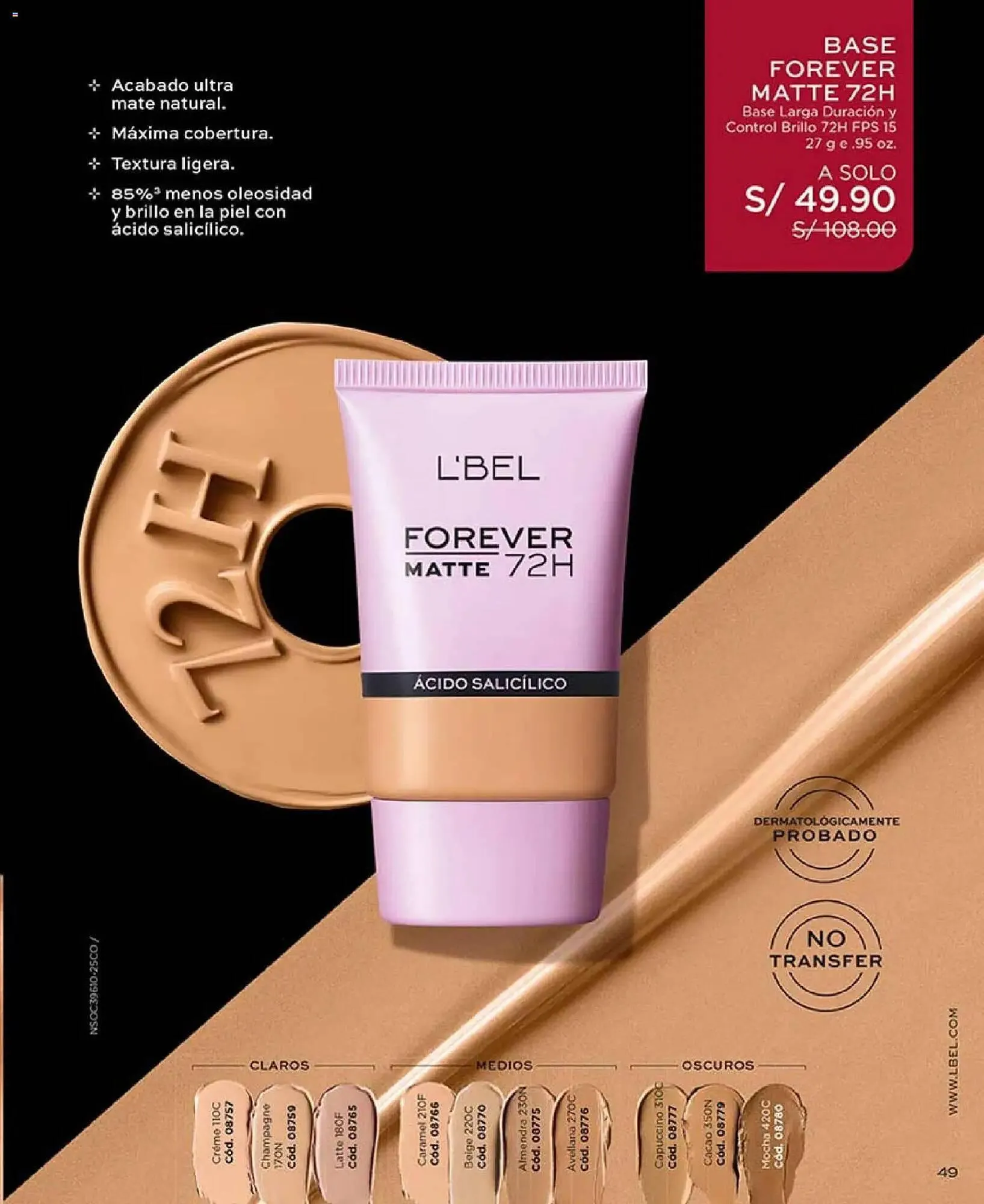 Catalogo de Catálogo L'Bel 14 de noviembre al 17 de diciembre 2025 - Pag 49