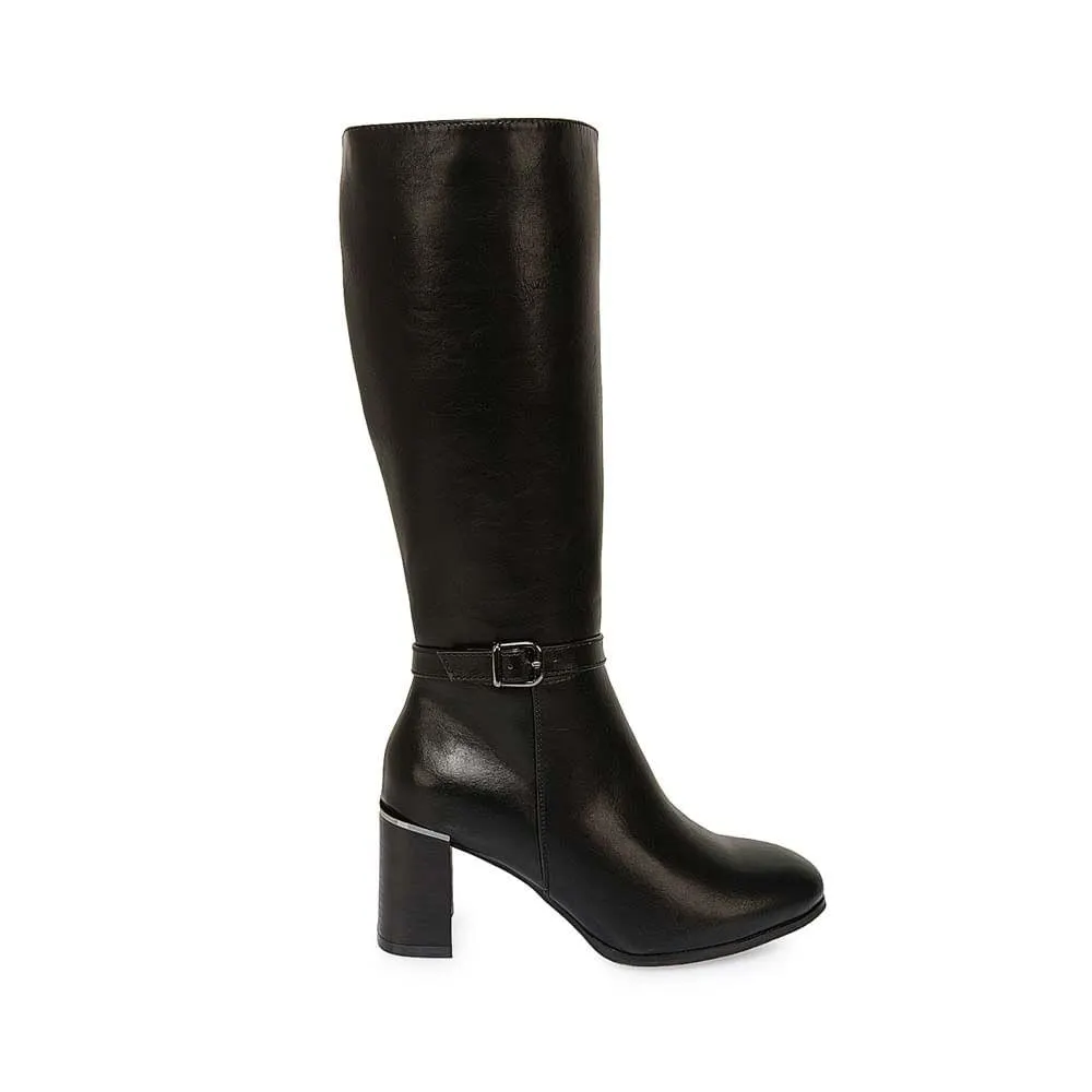 Bota Alta Jodhpur Casual DAVI-2505 Negro ADV