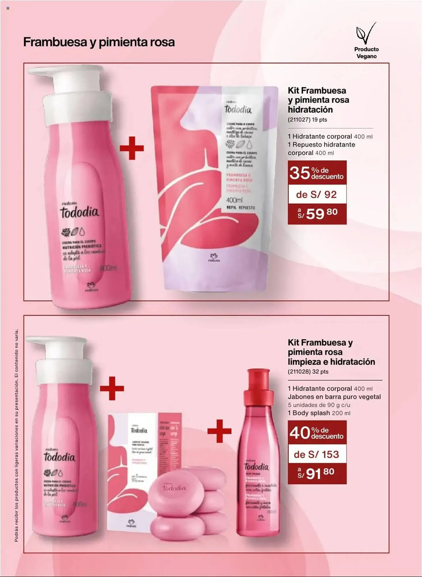 Catalogo de Catálogo Natura 22 de julio al 20 de setiembre 2025 - Pag 112