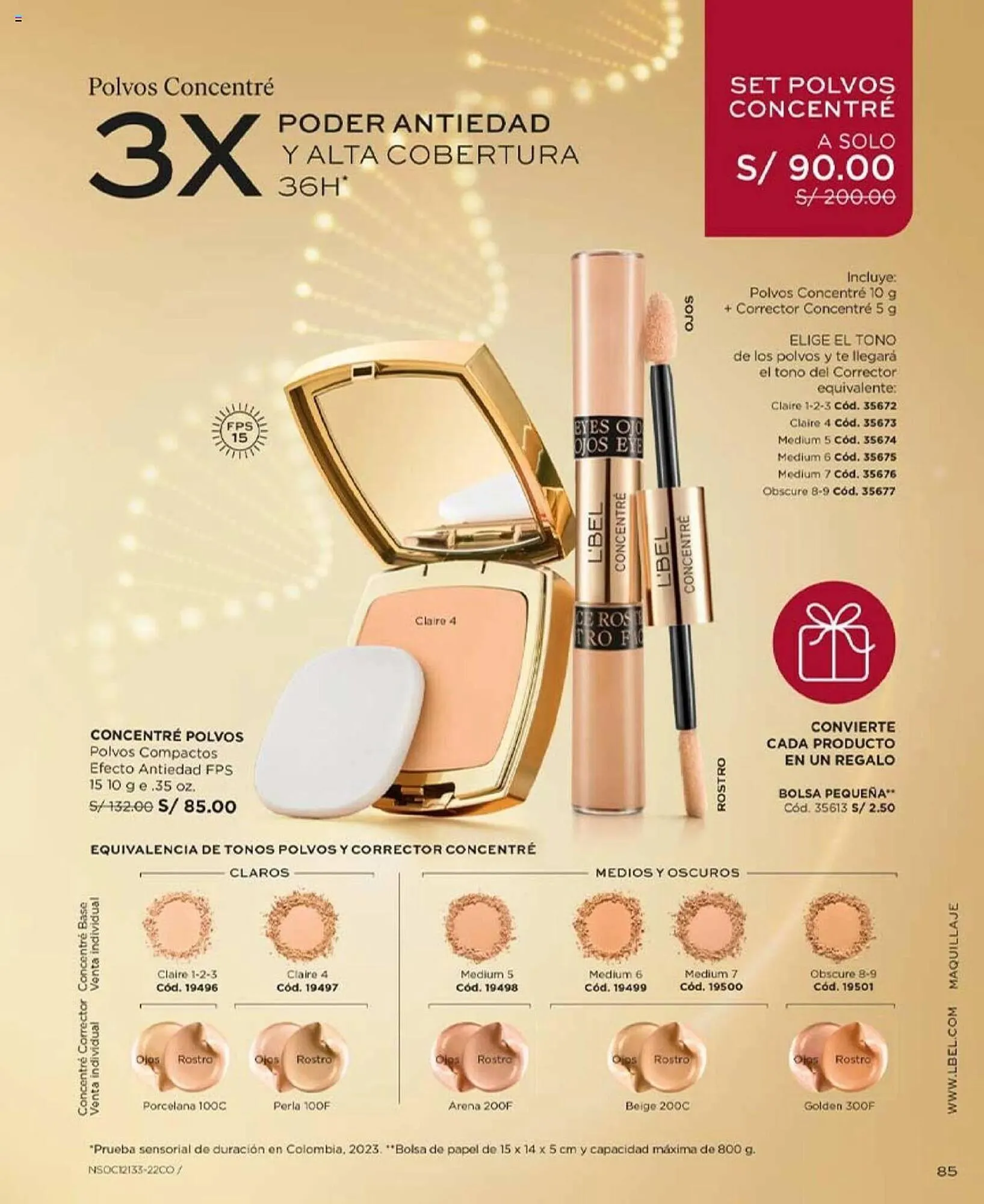 Catalogo de Catálogo L'Bel 17 de noviembre al 3 de diciembre 2024 - Pag 85