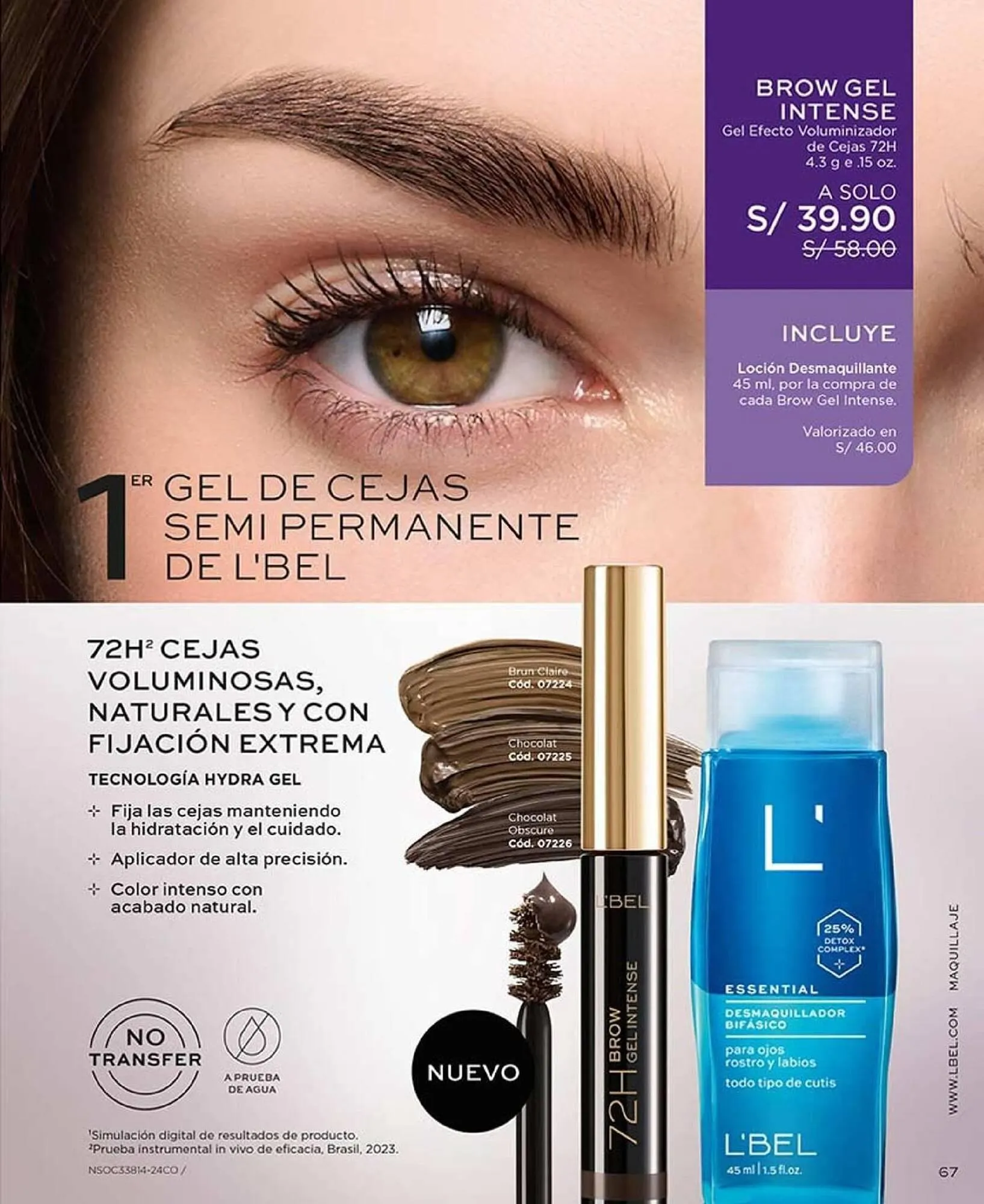 Catalogo de Catálogo L'Bel 15 de abril al 15 de mayo 2025 - Pag 67