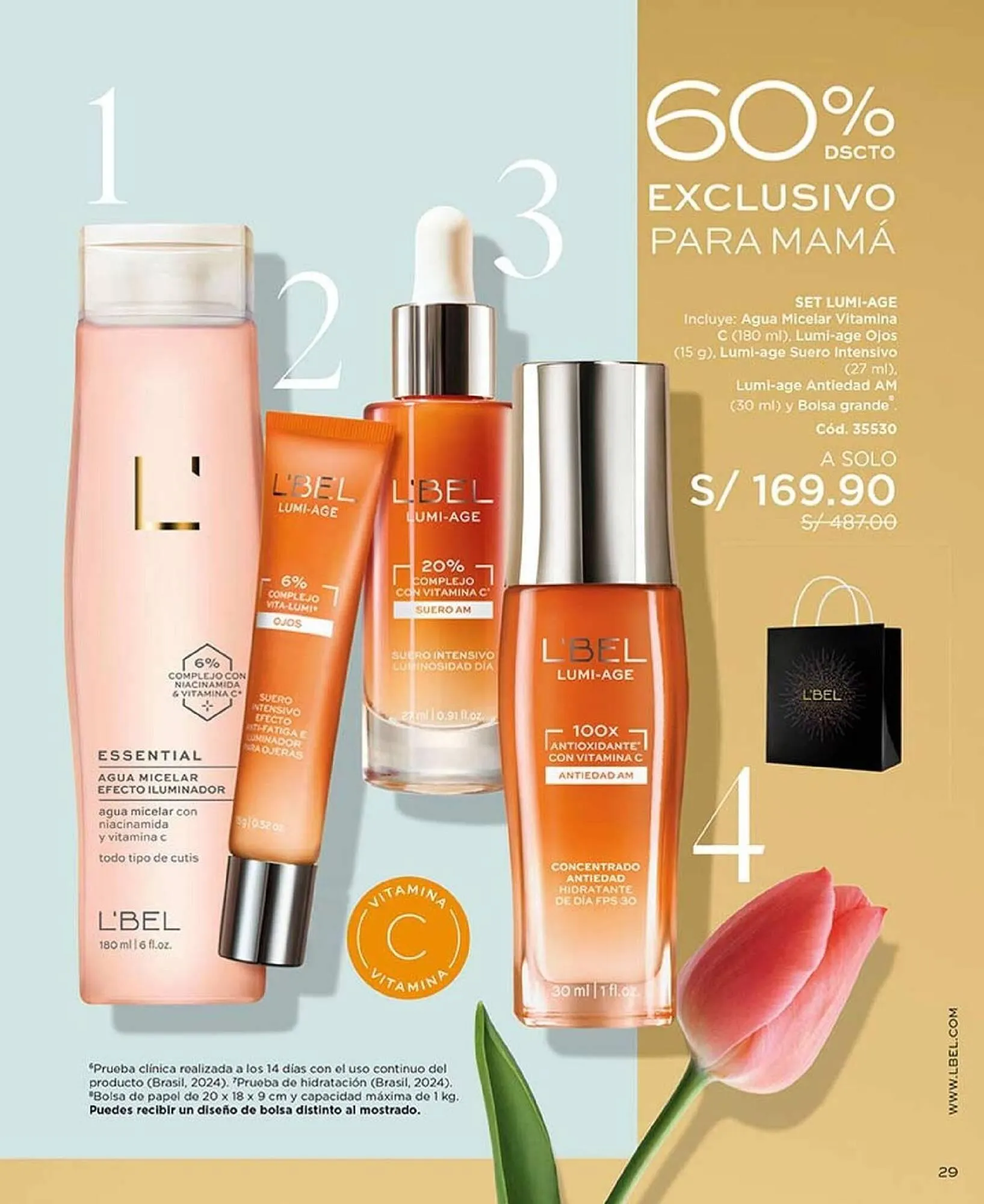 Catalogo de Catálogo L'Bel 15 de abril al 15 de mayo 2025 - Pag 29