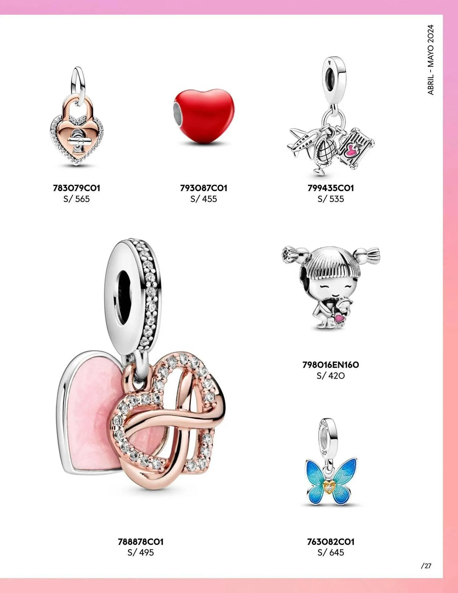 Catalogo de Catálogo Pandora 29 de abril al 31 de mayo 2024 - Pag 27