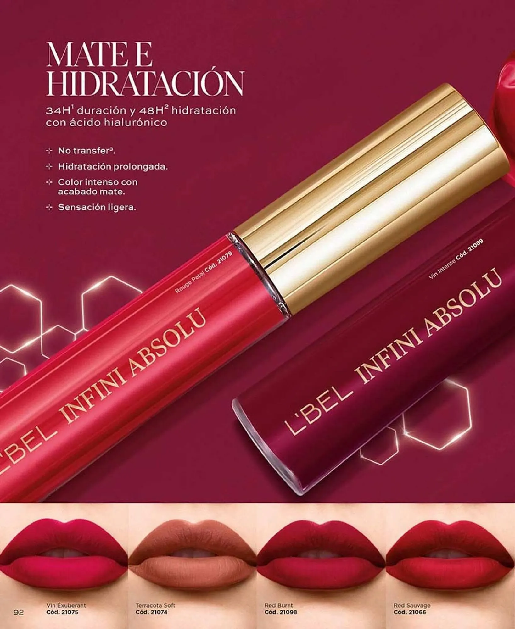 Catalogo de Catálogo L'Bel 15 de abril al 15 de mayo 2025 - Pag 92