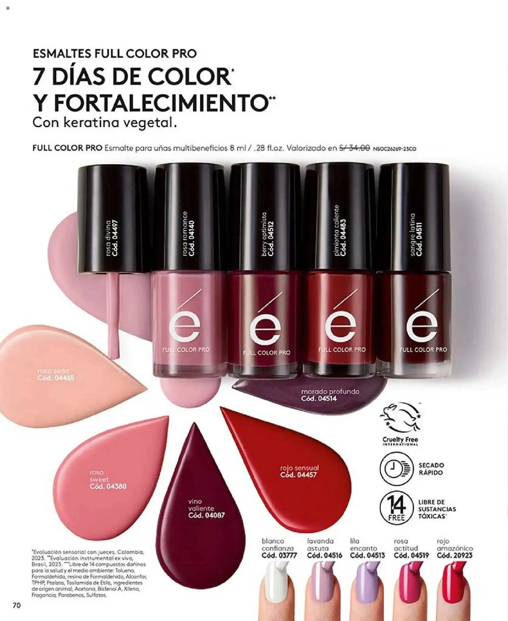 Catalogo de Catálogo Ésika 19 de marzo al 31 de mayo 2026 - Pag 70