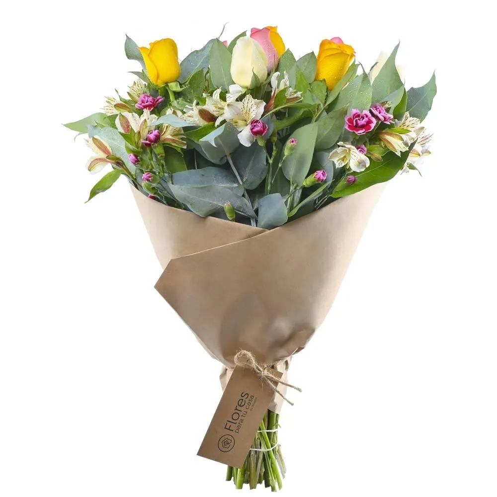 Ramo Sunshine Rosas Variadas