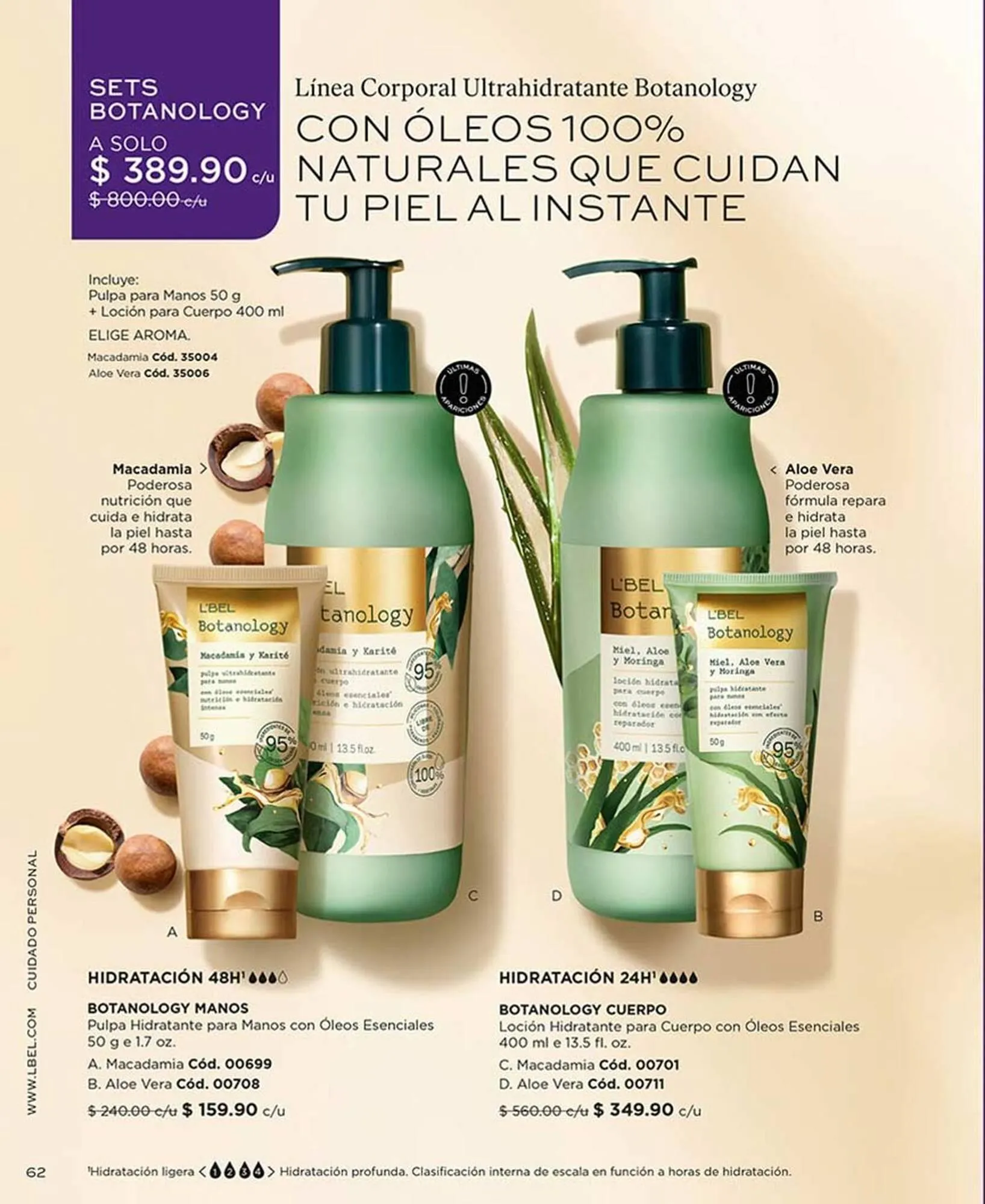 Catalogo de Catálogo L'Bel 23 de julio al 9 de agosto 2025 - Pag 62