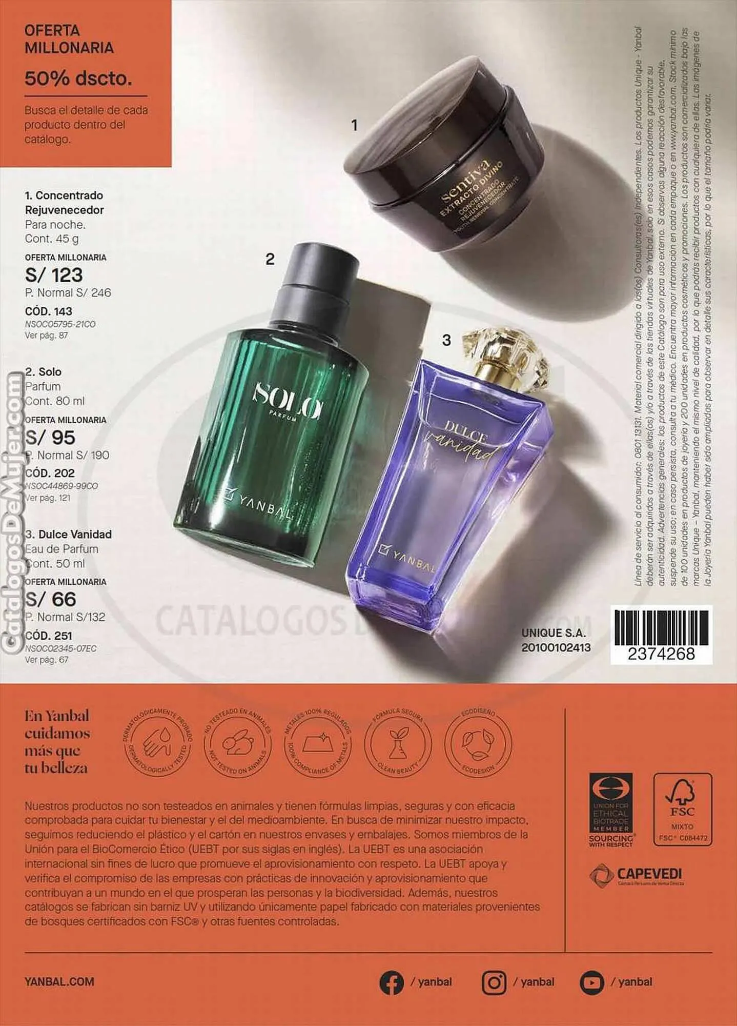 Catalogo de Catálogo Yanbal 9 de setiembre al 6 de octubre 2023 - Pag 134