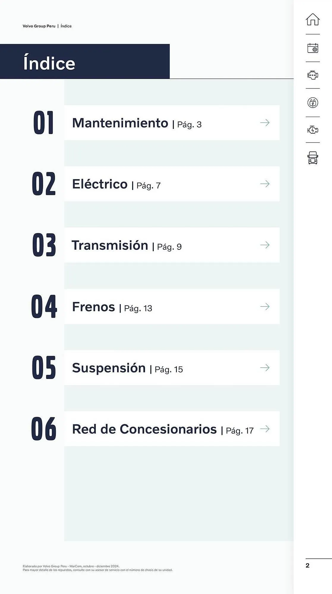 Catalogo de Catálogo Volvo 29 de octubre al 31 de diciembre 2024 - Pag 2