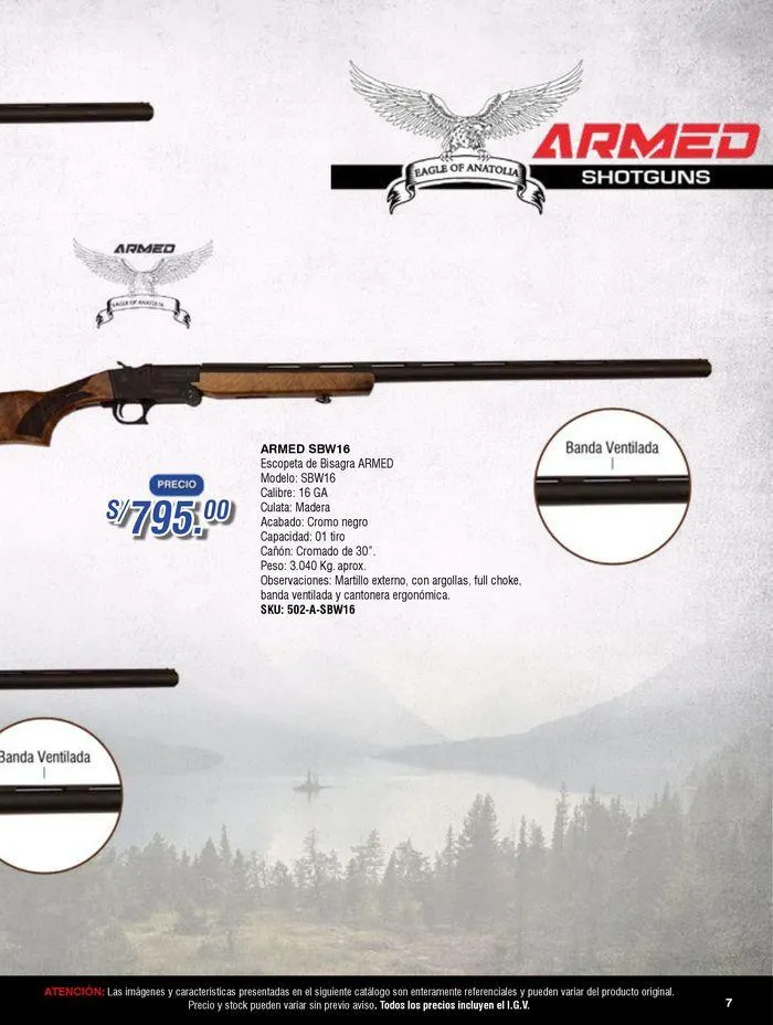 Catalogo de Escopetas 9 de mayo al 31 de diciembre 2024 - Pag 7