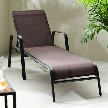 Reposera textileno Santa Marta Chocolate