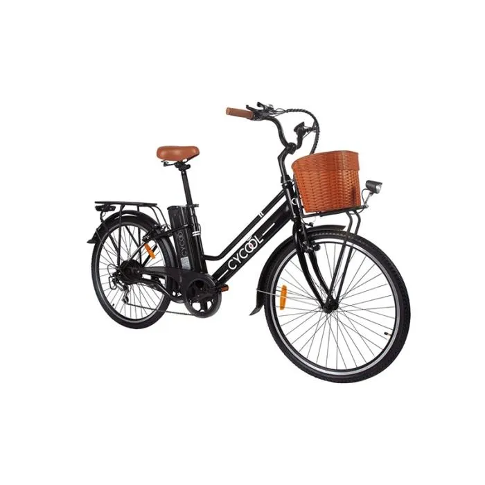 Bicicleta Eléctrica 26" Cycool YDEB806C/1006 Negro