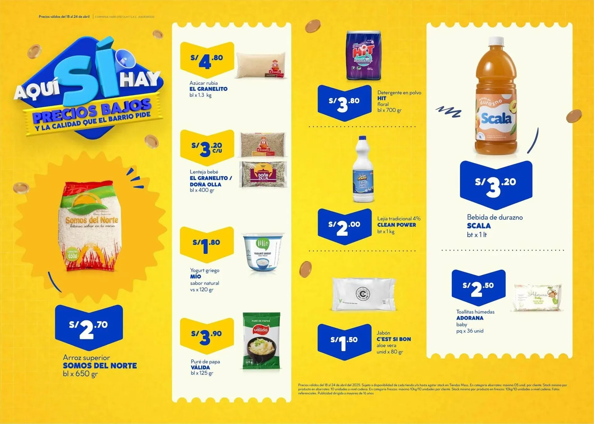 Catalogo de Catálogo Mass 20 de abril al 24 de abril 2025 - Pag 1