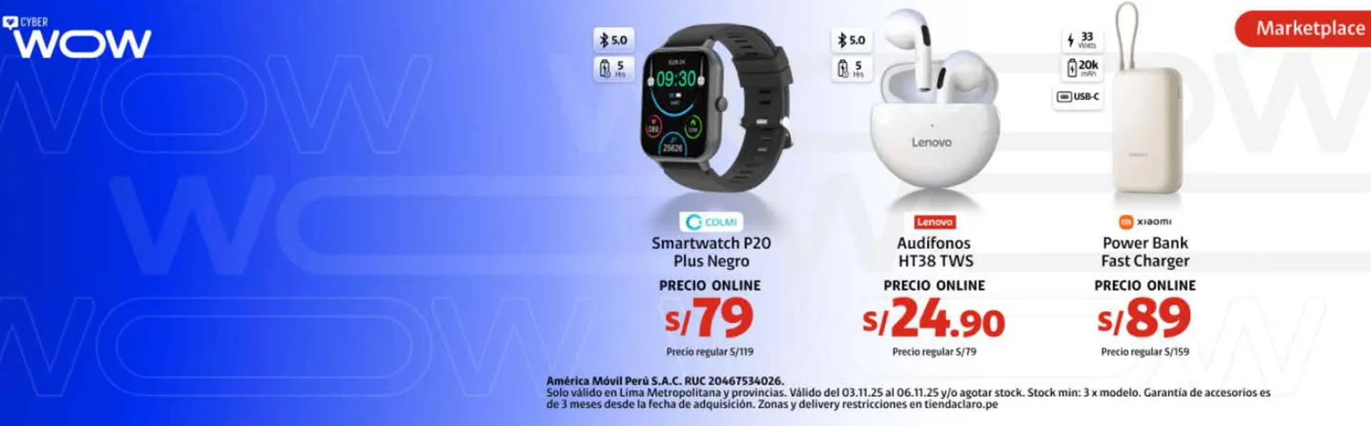 Catalogo de Catálogo Claro 3 de noviembre al 6 de noviembre 2025 - Pag 4