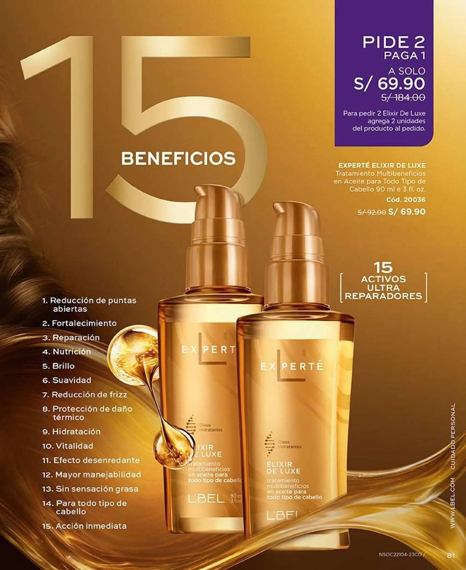 Catalogo de Catálogo L'Bel 12 de febrero al 28 de febrero 2026 - Pag 81