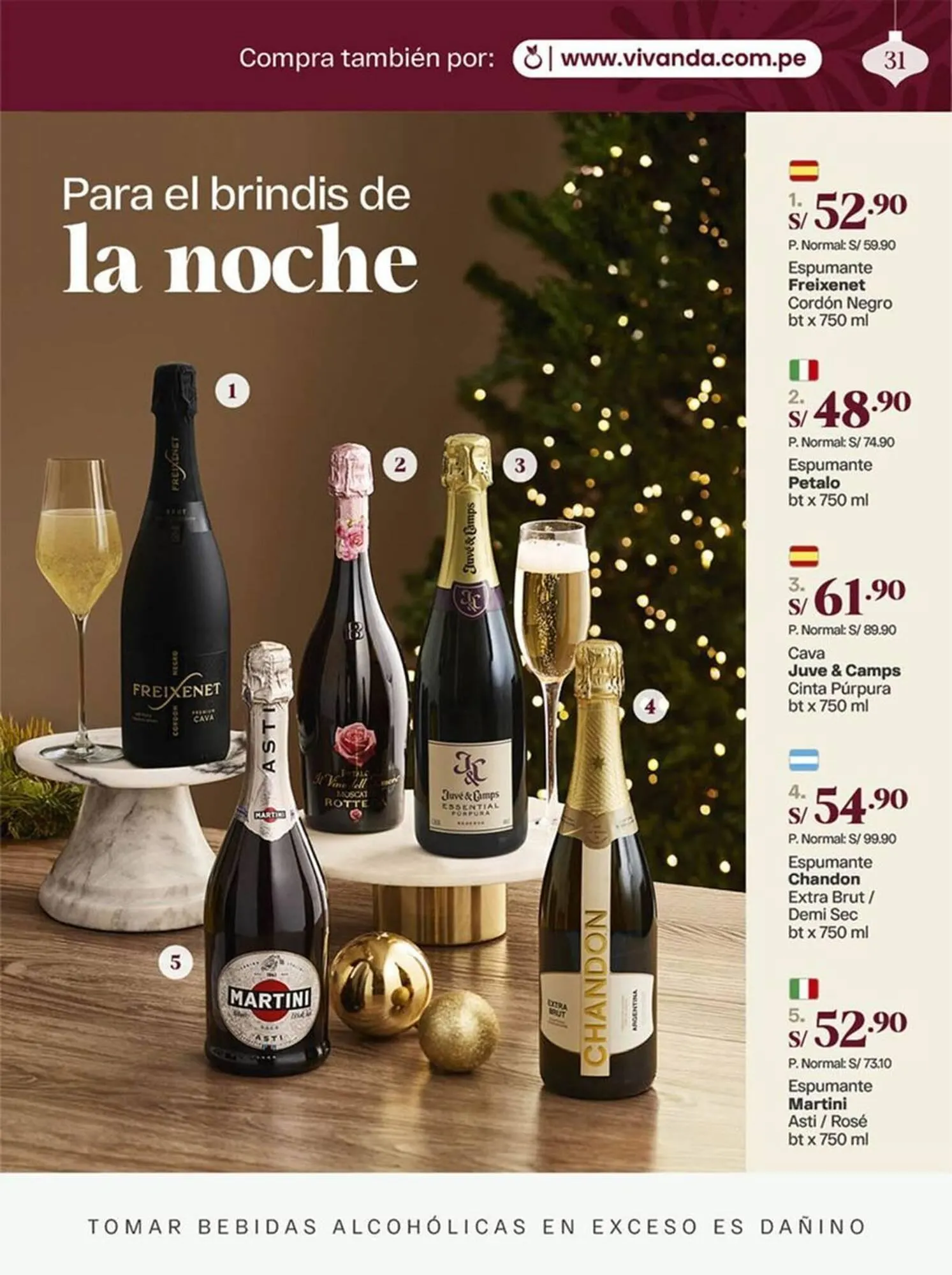 Catalogo de Catálogo Vivanda 12 de diciembre al 25 de diciembre 2025 - Pag 31