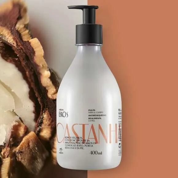 Ekos Pulpa hidratante corporal castaña 400 ml