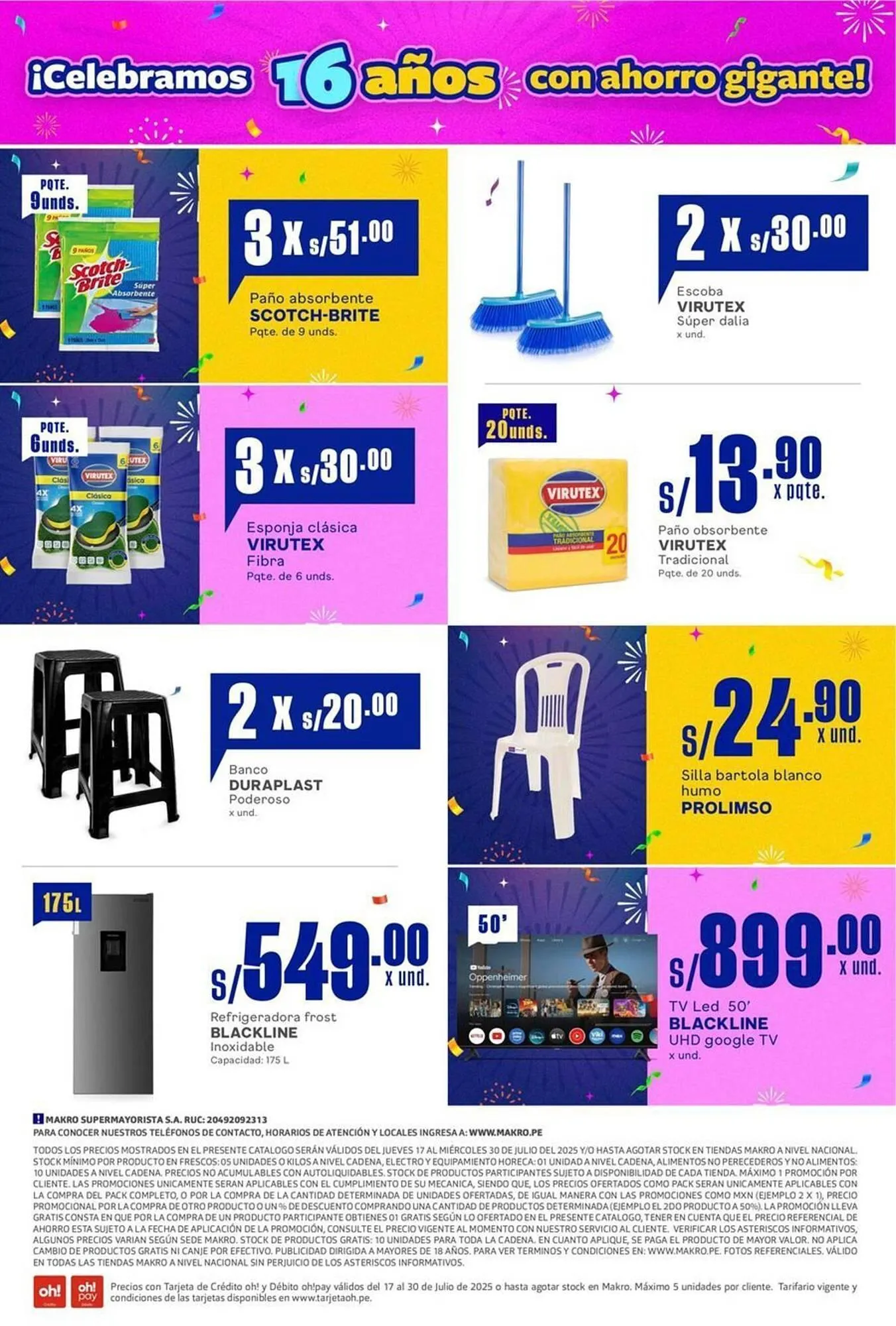 Catalogo de Catálogo Makro 17 de julio al 30 de julio 2025 - Pag 23