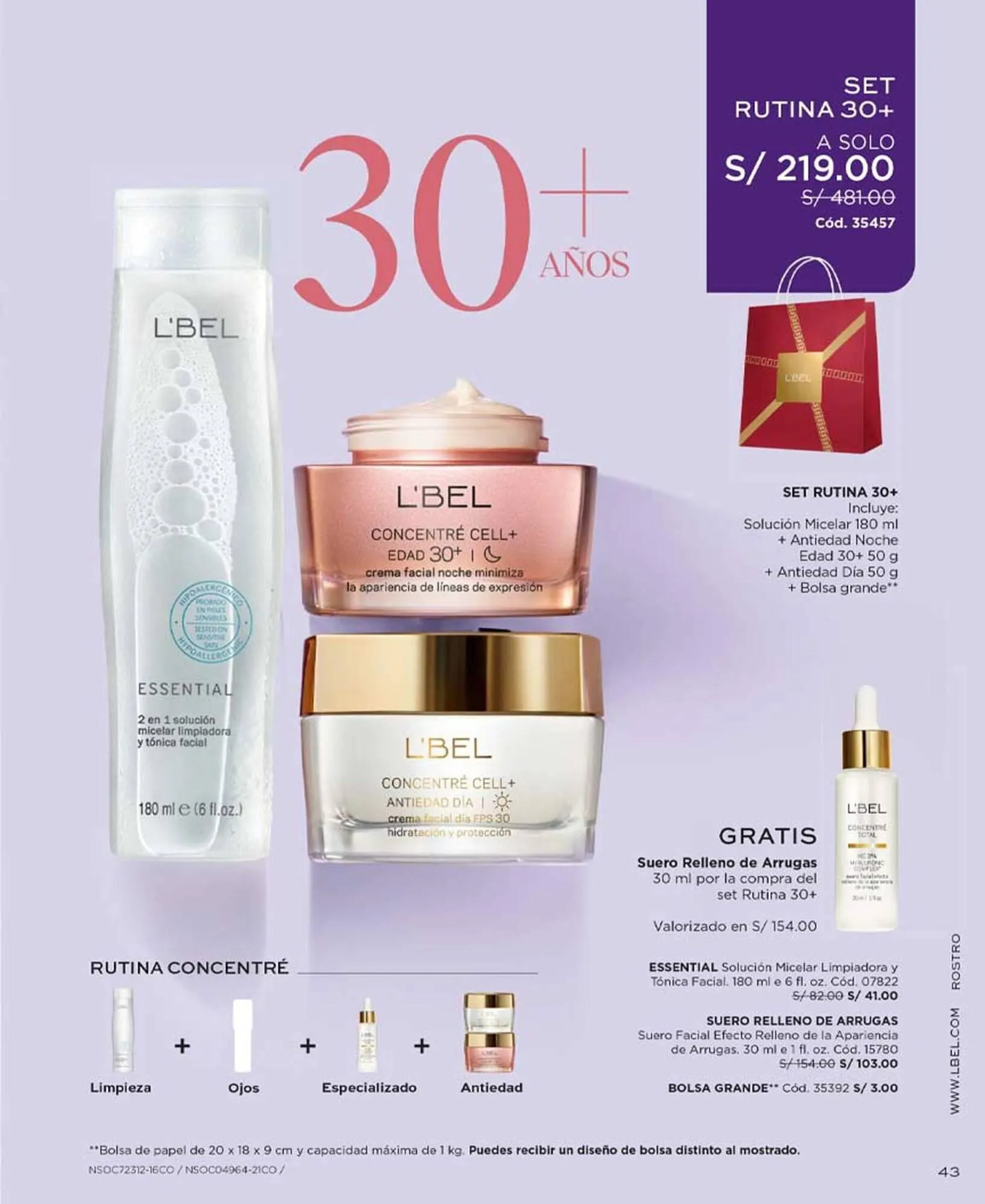 Catalogo de Catálogo L'Bel 30 de noviembre al 21 de enero 2024 - Pag 43