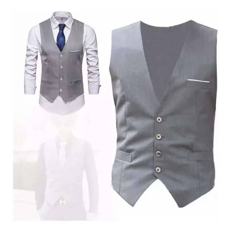 Chaleco De Vestir Para Hombre Chaqueta Chaquetilla