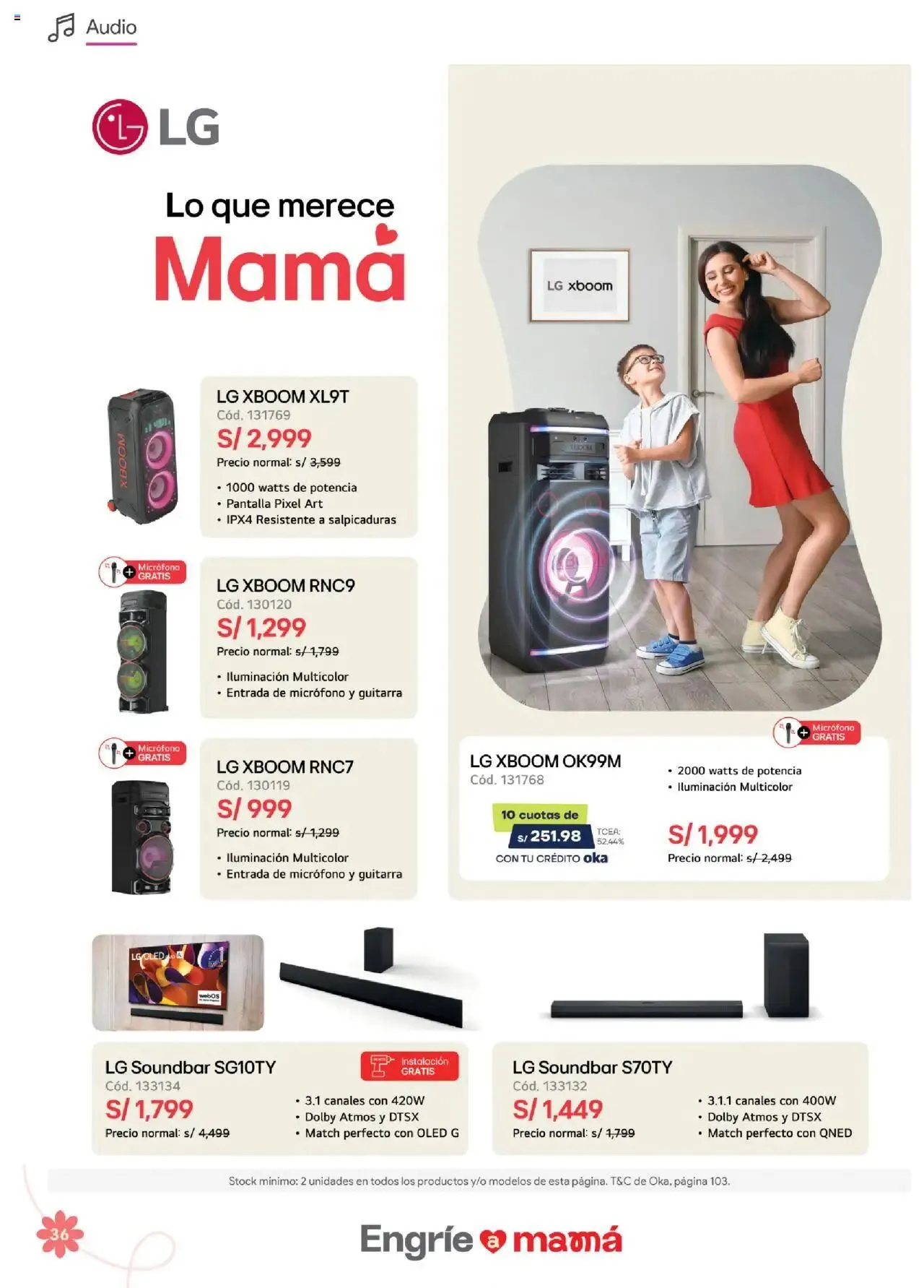 Catalogo de Hiraoka - Guia dia de la madre 26 de abril al 18 de mayo 2025 - Pag 36