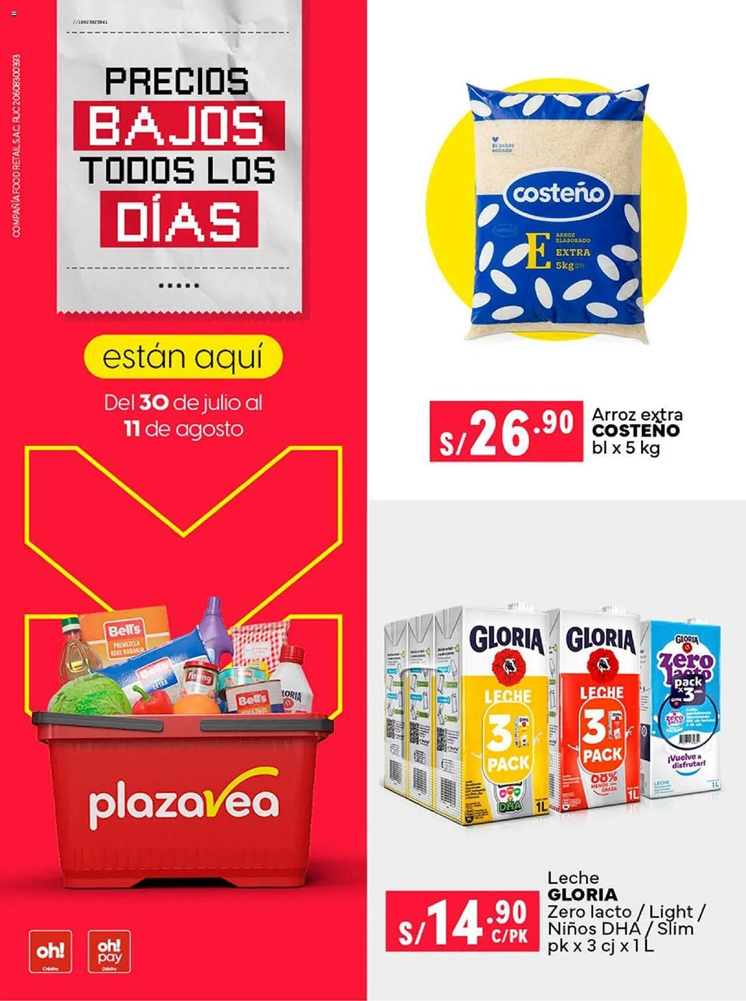 Catalogo de Catálogo Makro 30 de julio al 11 de agosto 2024 - Pag 1