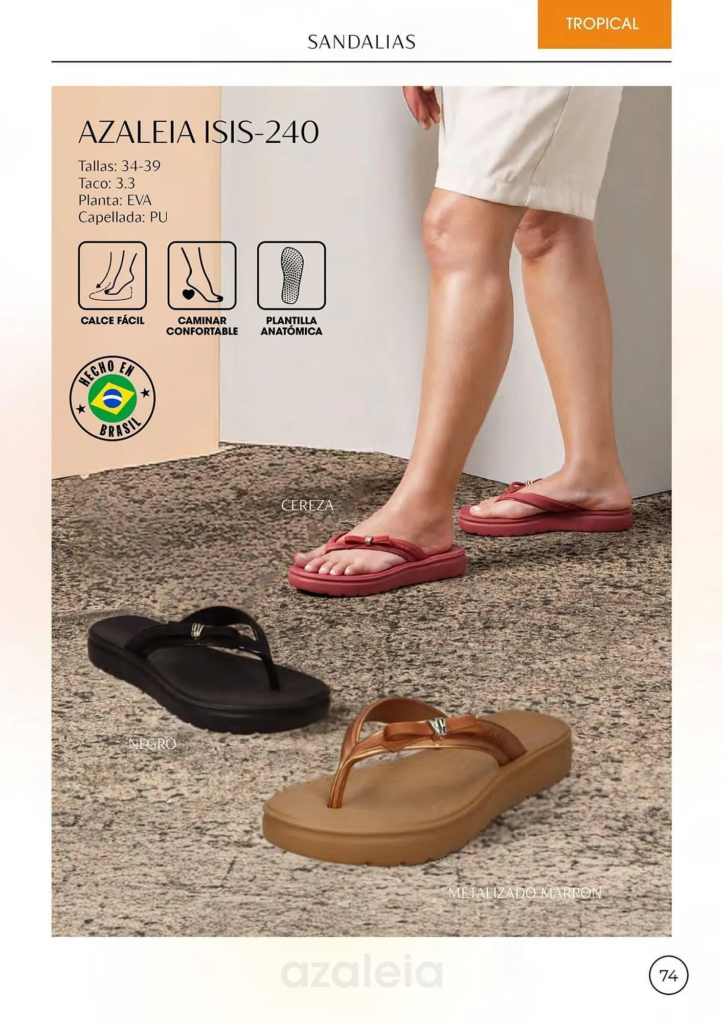 Catalogo de Catálogo Azaleia 1 de enero al 31 de diciembre 2026 - Pag 74