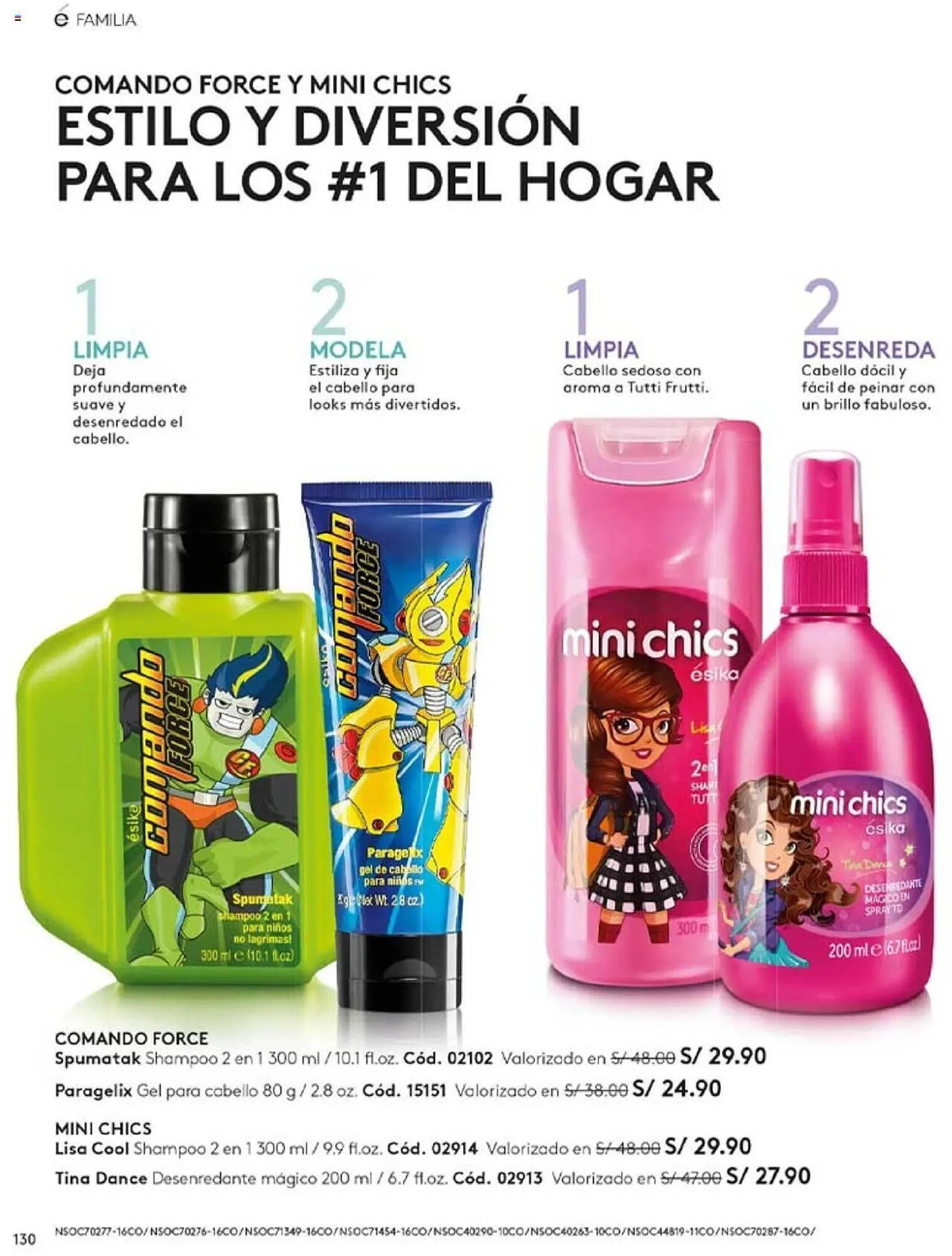 Catalogo de Catálogo Ésika 7 de abril al 23 de abril 2024 - Pag 134