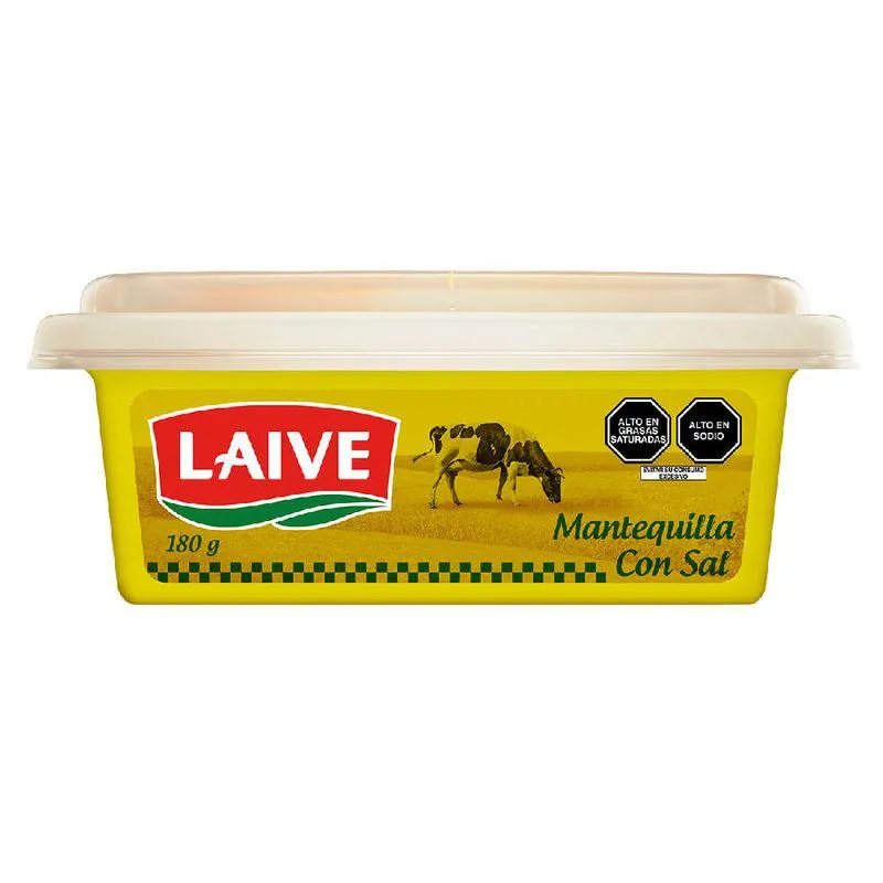Mantequilla con Sal Laive 180g