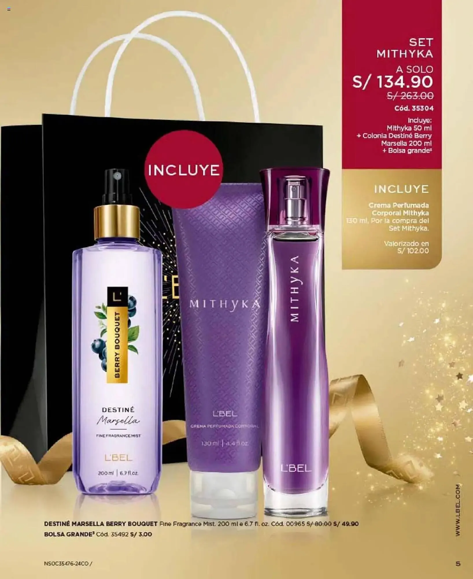 Catalogo de Catálogo L'Bel 16 de octubre al 31 de diciembre 2025 - Pag 5