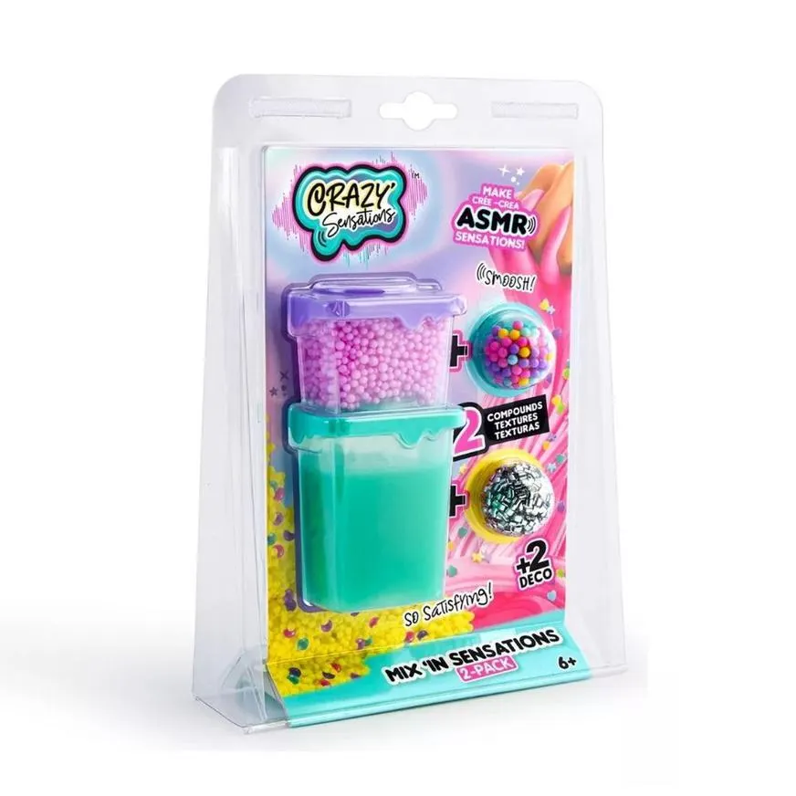 Set De Slime Craze Sensations Pack X2