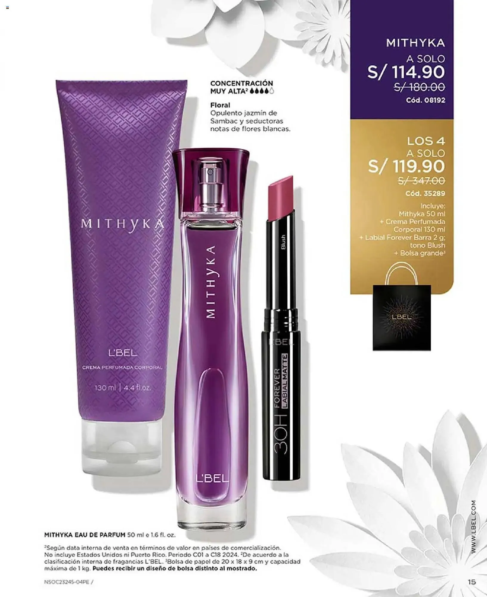 Catalogo de Catálogo L'Bel 19 de marzo al 31 de mayo 2026 - Pag 15