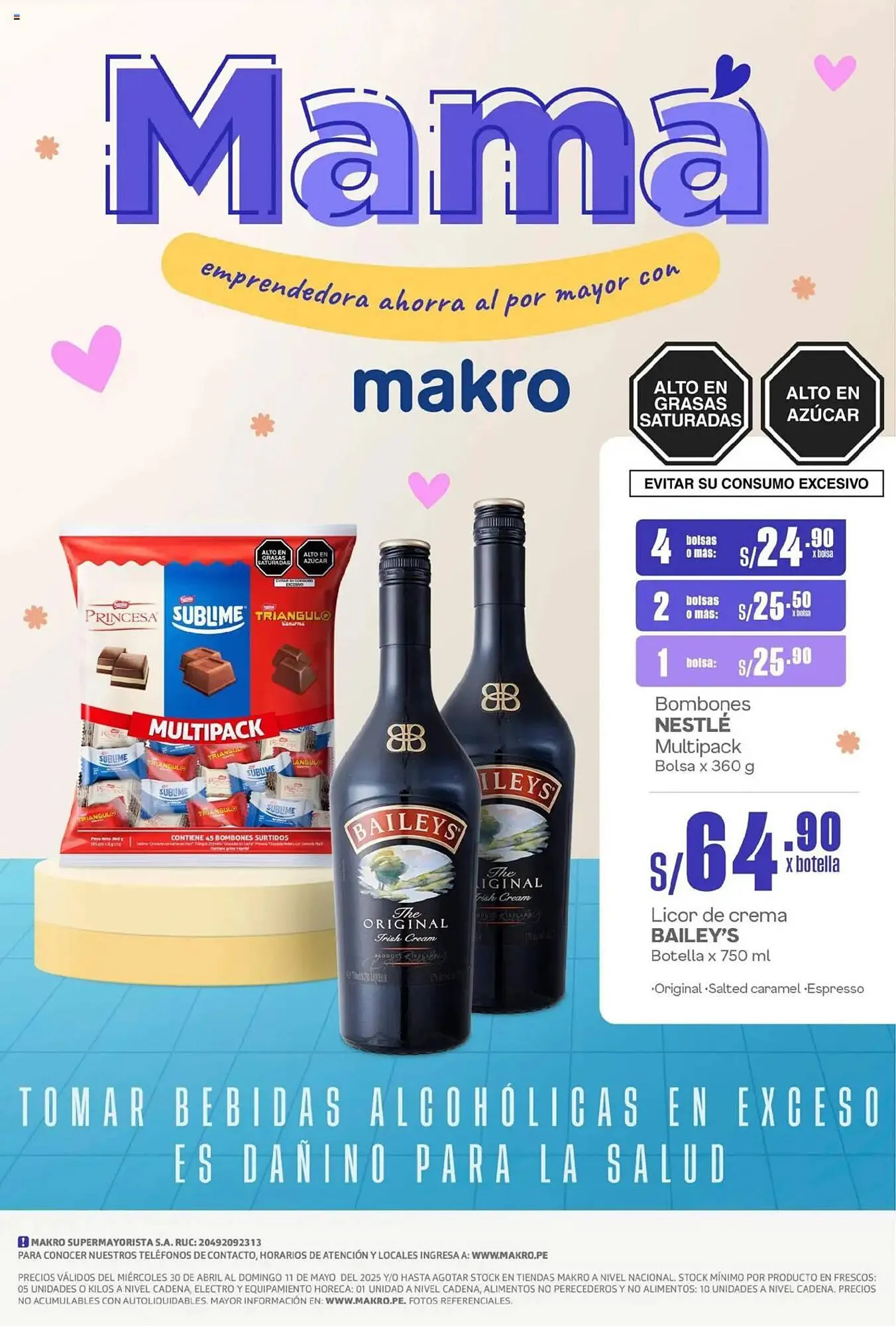 Catalogo de Catálogo Makro 30 de abril al 11 de mayo 2025 - Pag 1