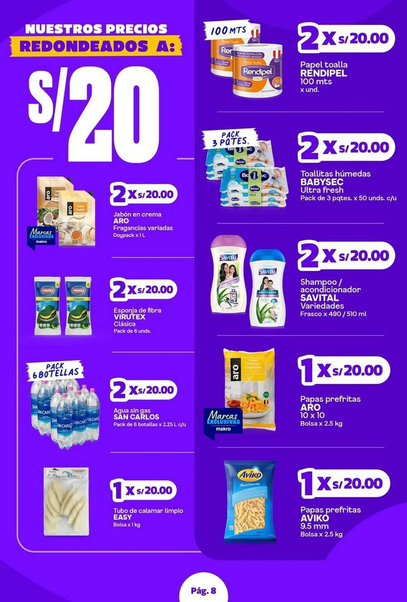 Catalogo de Catálogo Makro 28 de agosto al 10 de setiembre 2025 - Pag 8