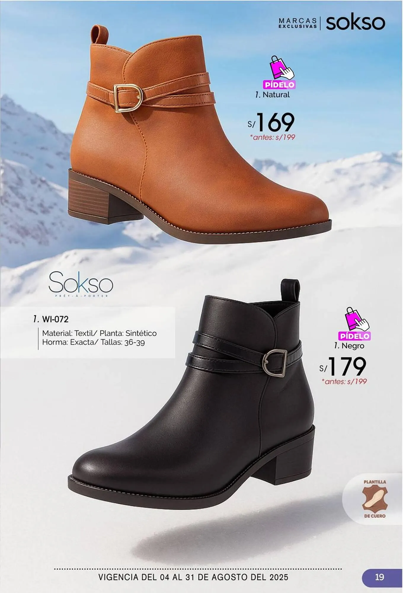 Catalogo de Catálogo Sokso 1 de agosto al 31 de agosto 2025 - Pag 19