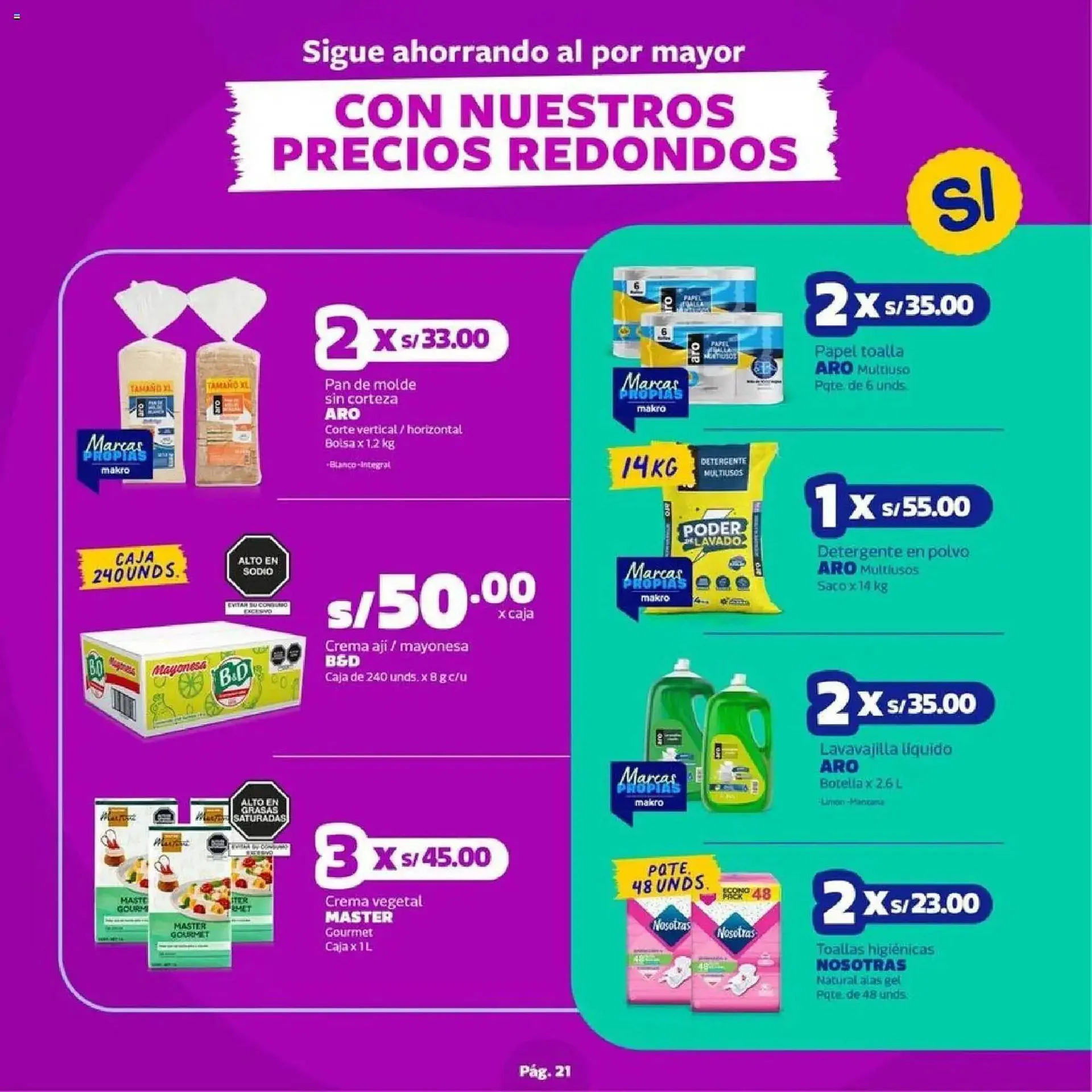Catalogo de Catálogo Makro 23 de abril al 6 de mayo 2026 - Pag 21