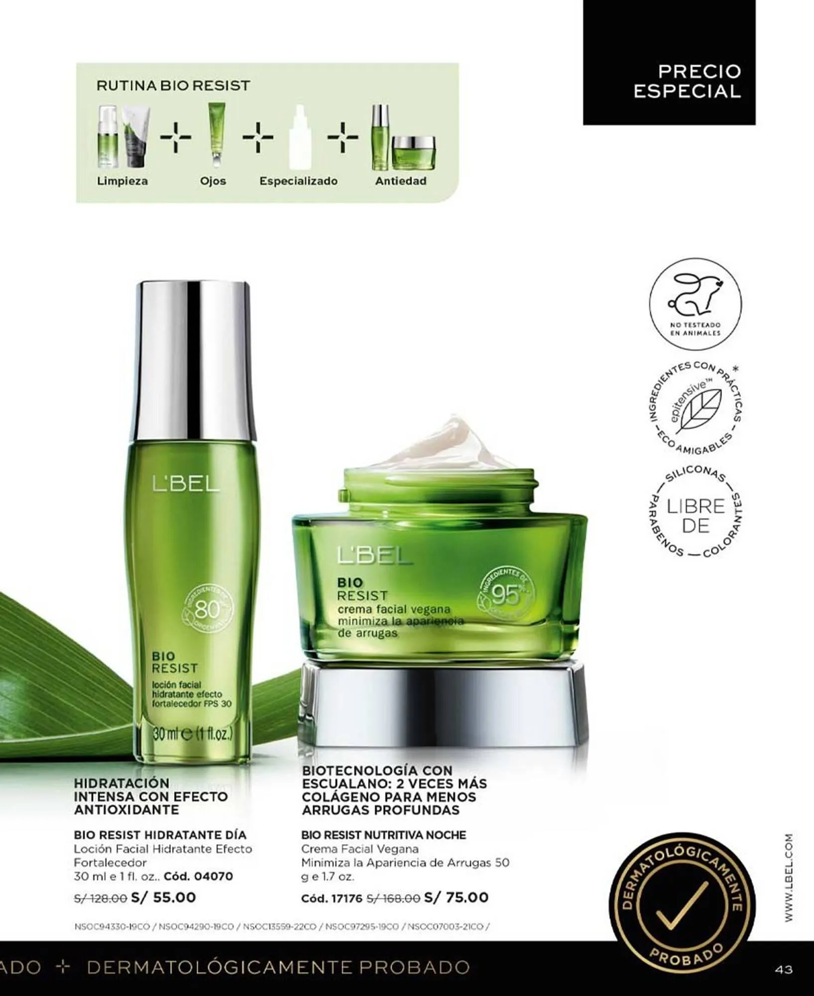 Catalogo de Catálogo L'Bel 5 de febrero al 31 de marzo 2024 - Pag 45