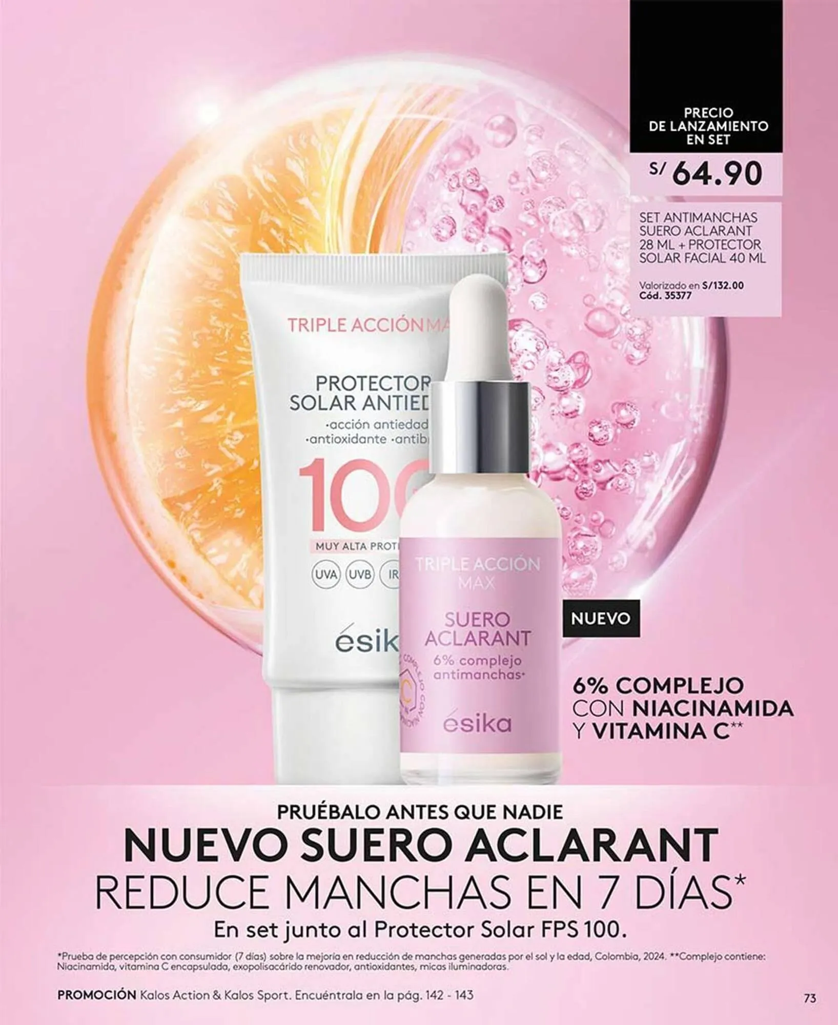 Catalogo de Catálogo Ésika 1 de enero al 22 de enero 2025 - Pag 73