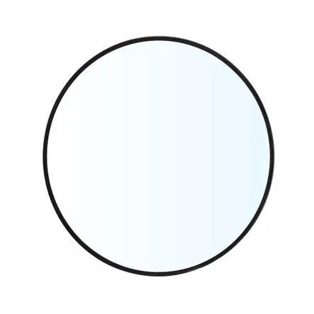 Espejo redondo con marco metálico 65cm