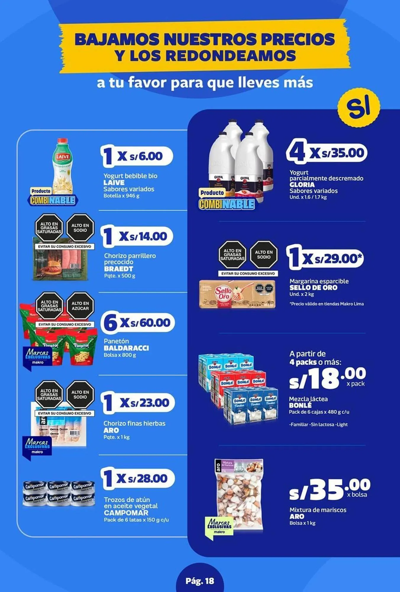 Catalogo de Catálogo Makro 28 de agosto al 10 de setiembre 2025 - Pag 18