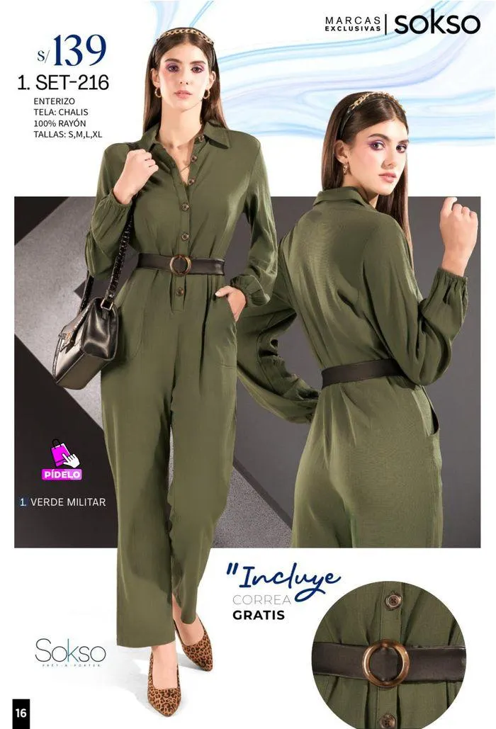 Catalogo de SOKSO TEXTIL & ACCESORIOS  24 de junio al 28 de julio 2024 - Pag 16