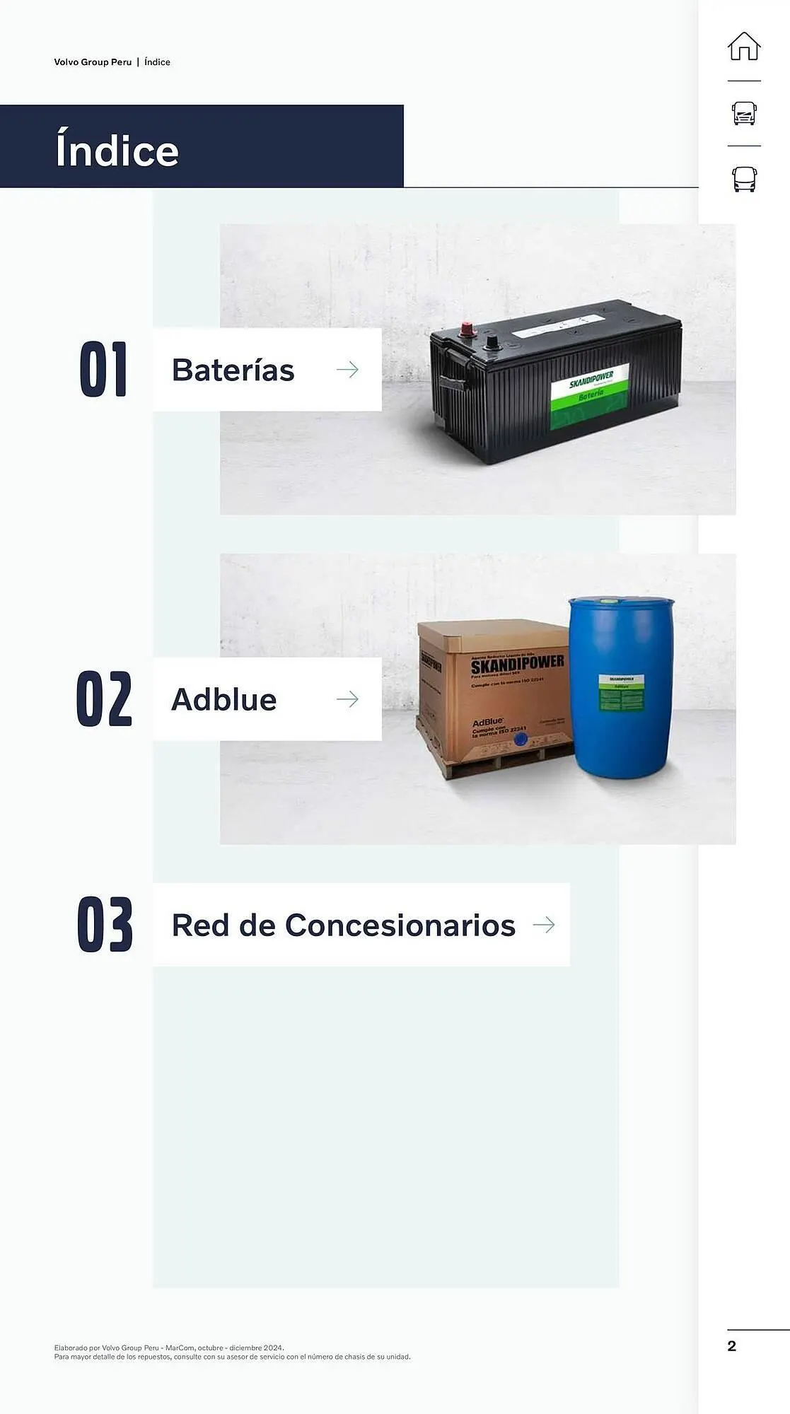 Catalogo de Catálogo Volvo 29 de octubre al 31 de diciembre 2024 - Pag 2