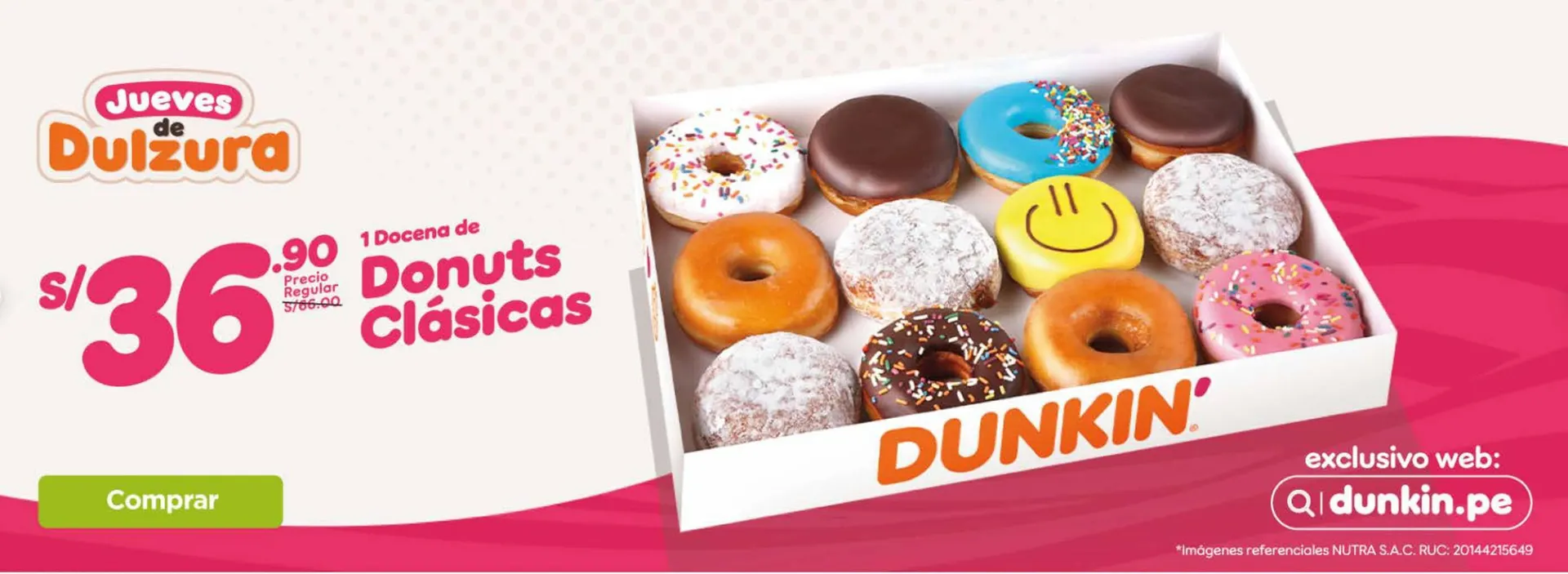 Catálogo Dunkin Donuts - 1