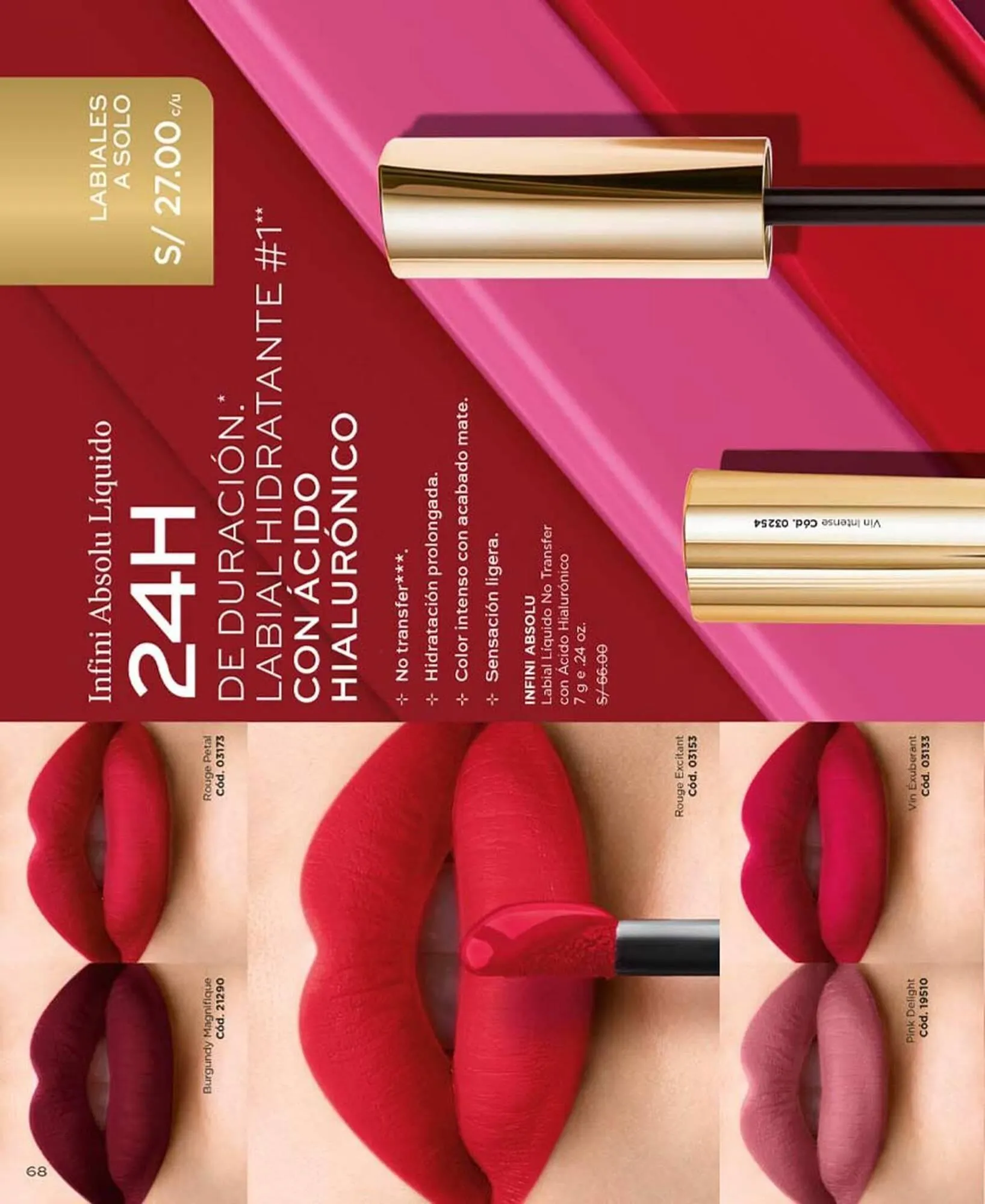 Catalogo de Catálogo L'Bel 31 de julio al 31 de agosto 2024 - Pag 68