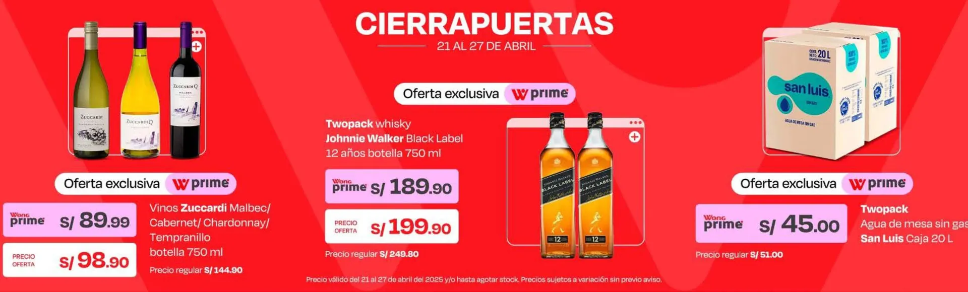 Catalogo de Catálogo Wong 22 de abril al 27 de abril 2025 - Pag 4