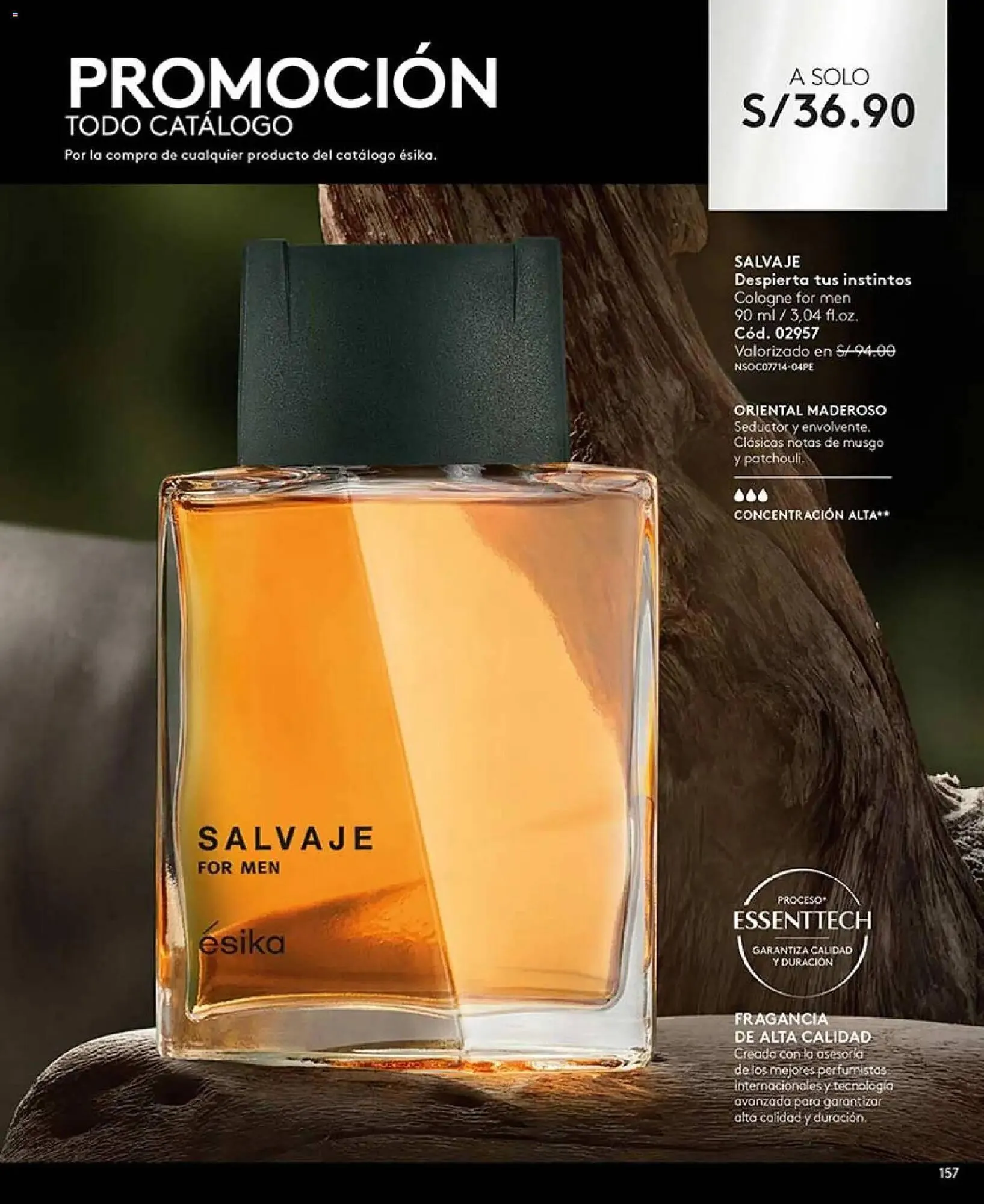 Catalogo de Catálogo Ésika 6 de enero al 17 de febrero 2026 - Pag 157